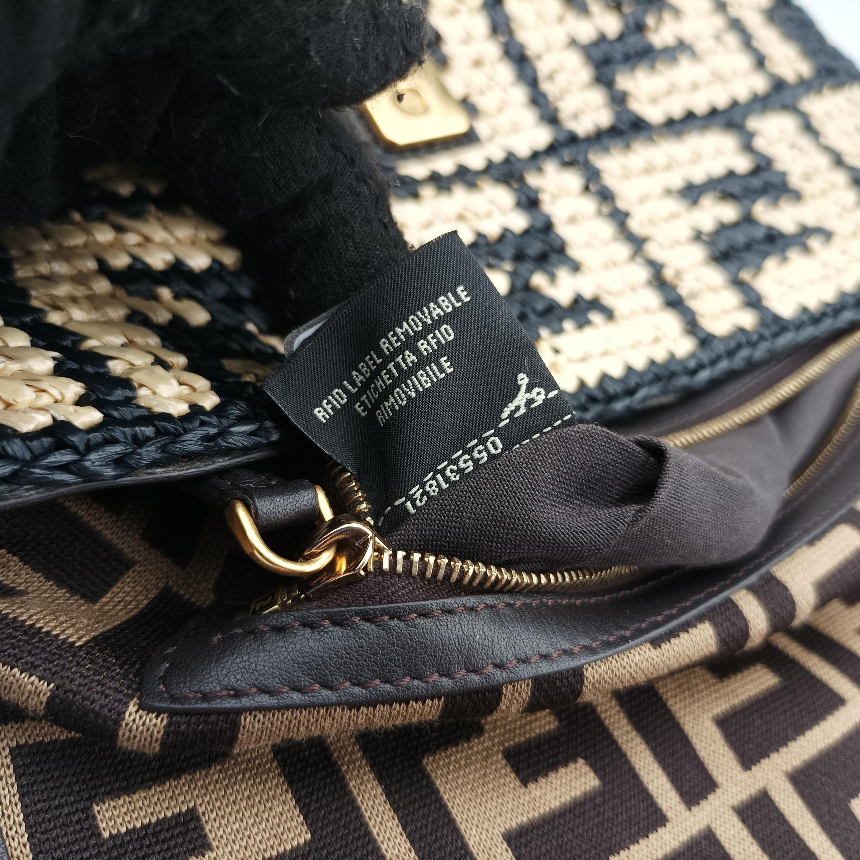 BAGUETTE Multicolour straw 8BR600 8BR600-A6CU-198-10429マンマバケット マルチカラー ストロー 8BR600 8BR600-A6CU-198-10429