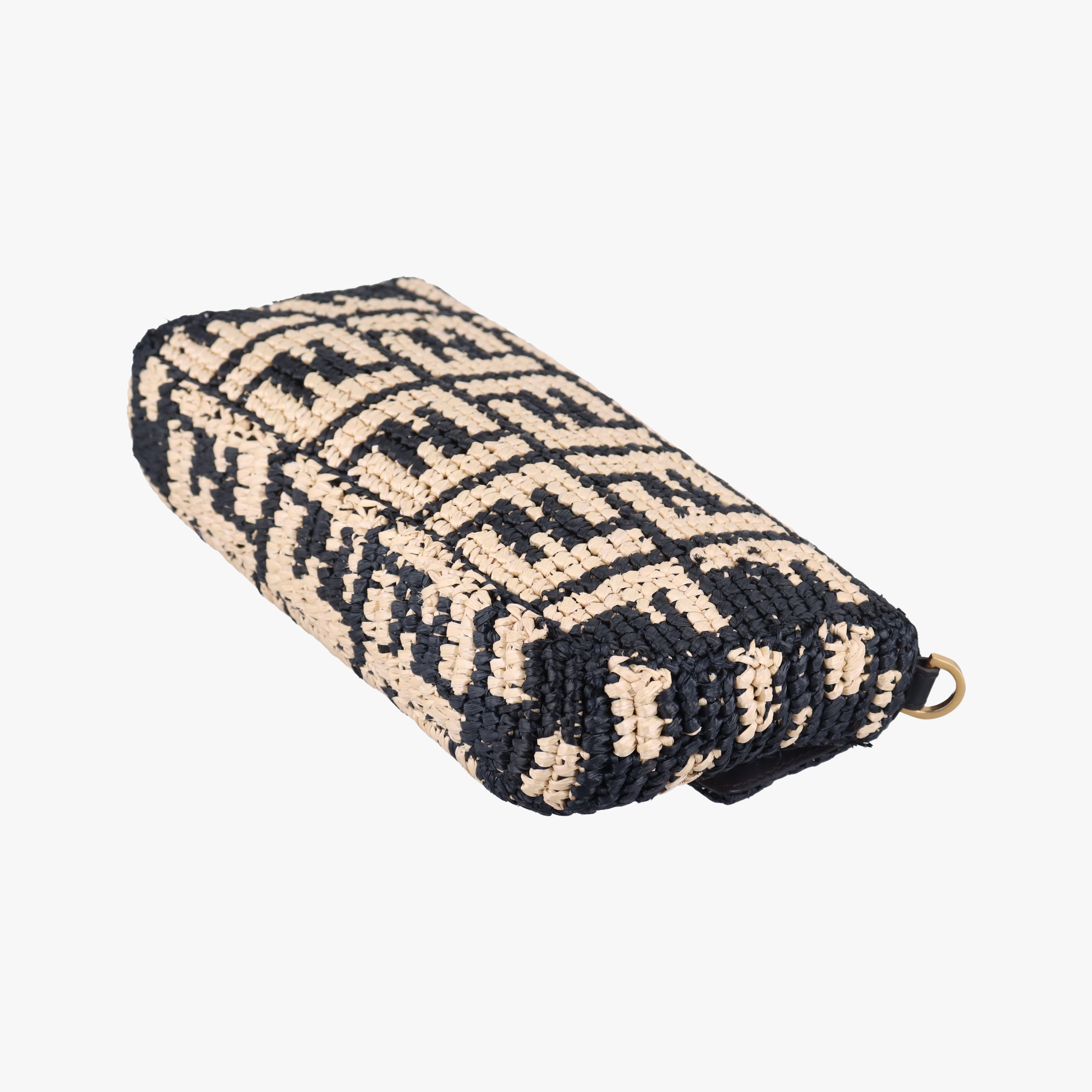 BAGUETTE Multicolour straw 8BR600 8BR600-A6CU-198-10429マンマバケット マルチカラー ストロー 8BR600 8BR600-A6CU-198-10429