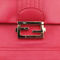 Baguette Chain Flap Red Leather 8BT139 8BT139-A09 128-2566マンマバケット レッド レザー 8BT139 8BT139-A09 128-2566