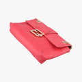 Baguette Chain Flap Red Leather 8BT139 8BT139-A09 128-2566マンマバケット レッド レザー 8BT139 8BT139-A09 128-2566