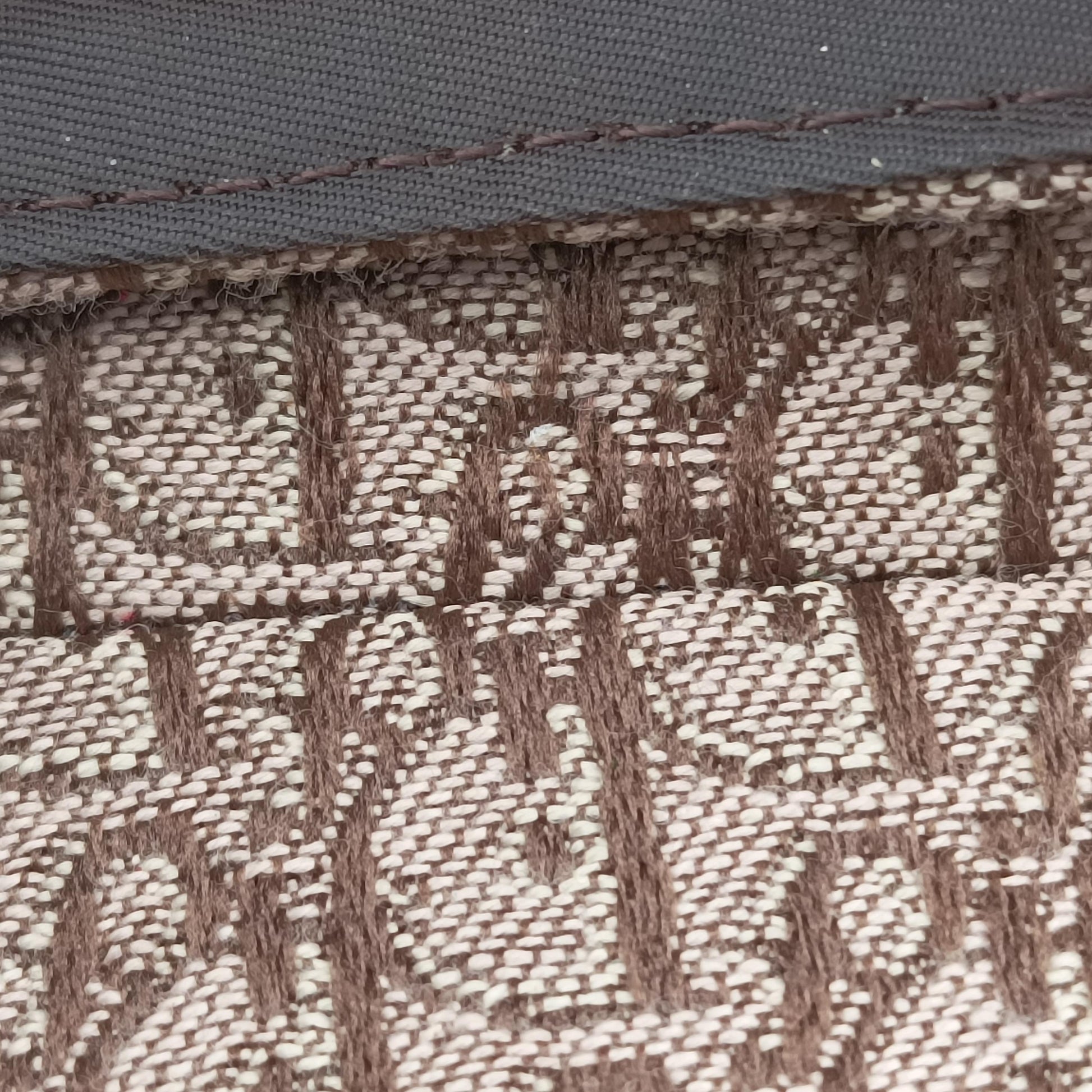 saddle beigex Red x Multicolor Jacquard x Leather 96BM-10サドルバッグ ベージュ×レッド×マルチカラー ジャガード×レザー 96BM-10