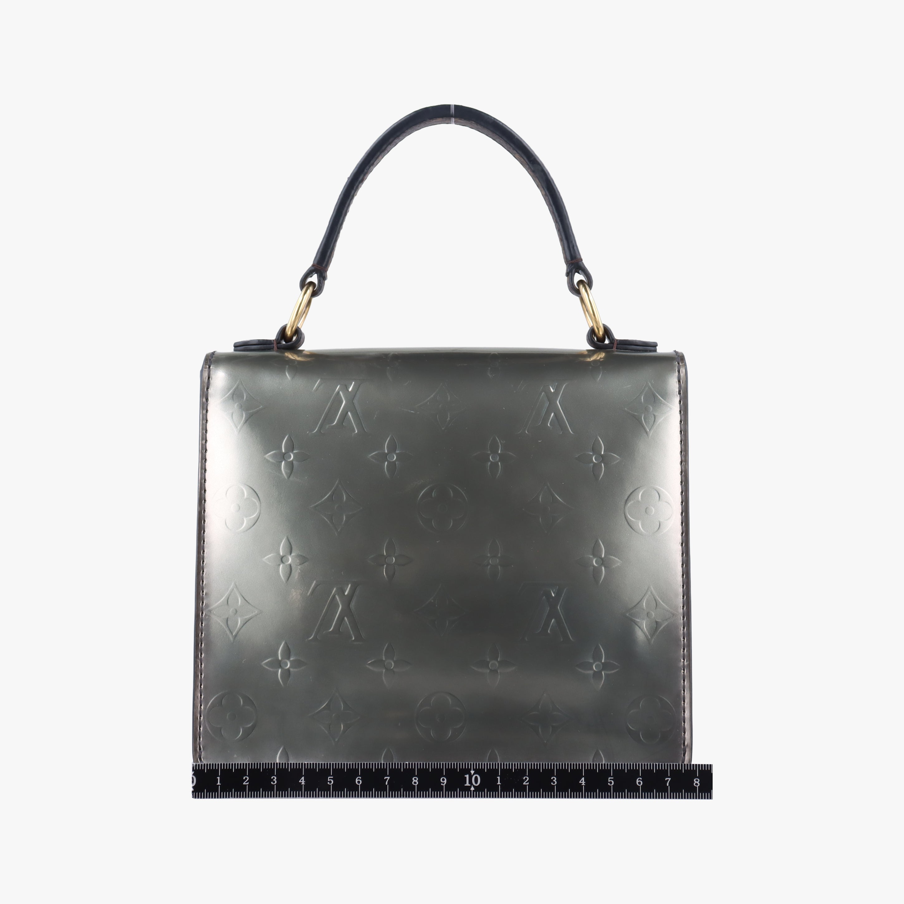 Spring Street PM Silver x Brown x Yellow Vernis x Monogram x Epi M90376 NZ0159スプリングストリートPM シルバー×ブラウン×イエロー ヴェルニ×モノグラム×エピ M90376 NZ0159