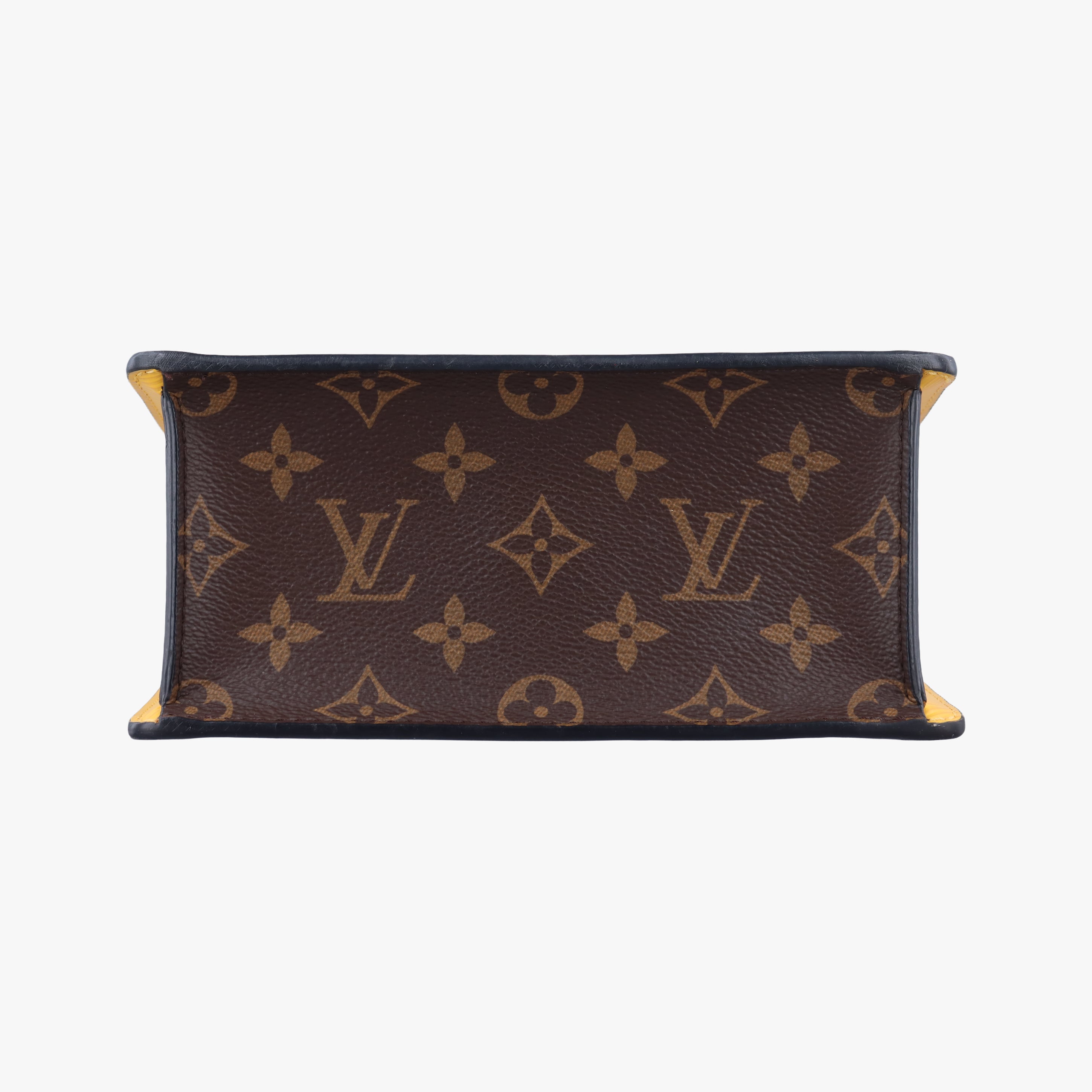 Spring Street PM Silver x Brown x Yellow Vernis x Monogram x Epi M90376 NZ0159スプリングストリートPM シルバー×ブラウン×イエロー ヴェルニ×モノグラム×エピ M90376 NZ0159