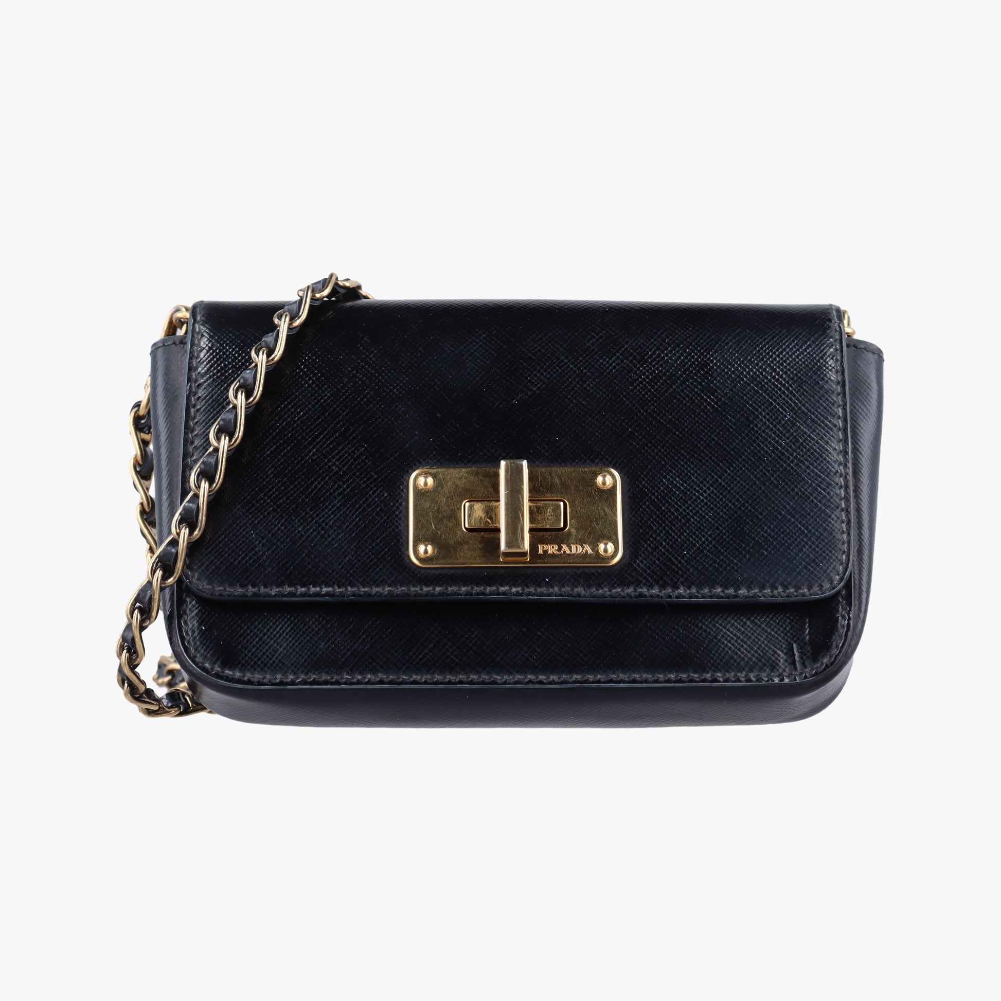 Mini Chain Black Leather 180 1ミニチェーン ブラック レザー 180 1