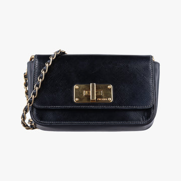 Mini Chain Black Leather 180 1ミニチェーン ブラック レザー 180 1