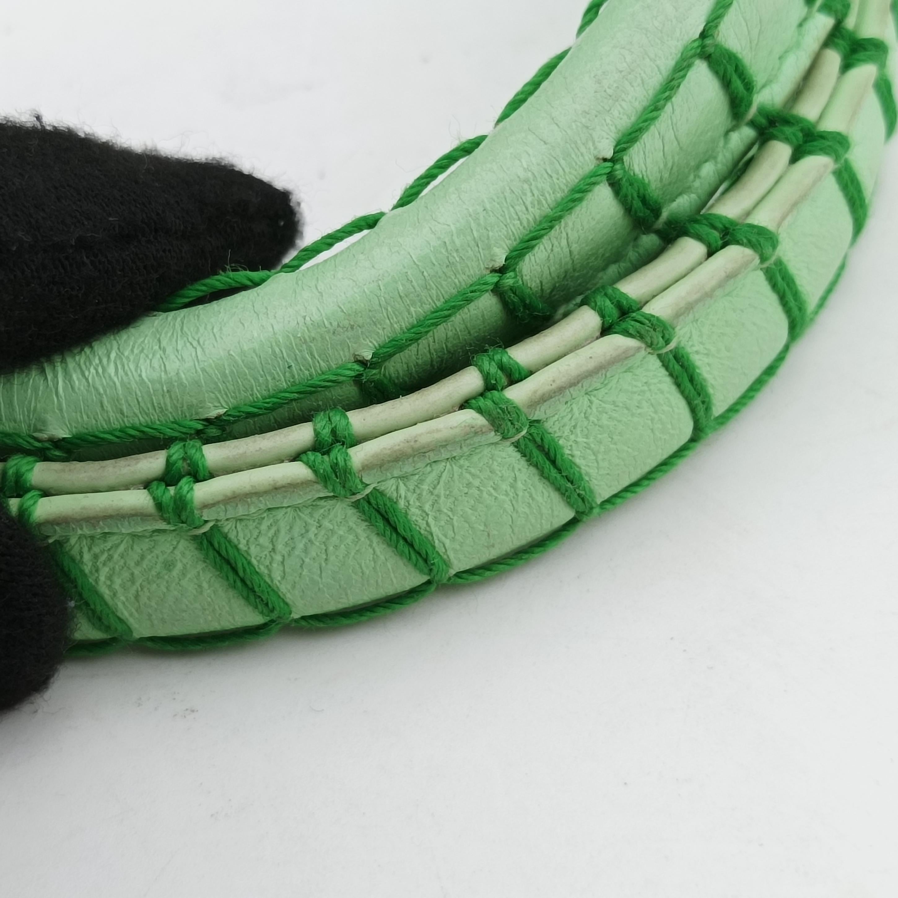 Arco Green lambskin B09701400O IC Chipアルコ グリーン ラムスキン B09701400O ICチップ