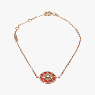 Rose des Vents medallion　 Red×golden AU750 123043ローズデヴァン メダリオン レッド×ゴールド AU750 123043