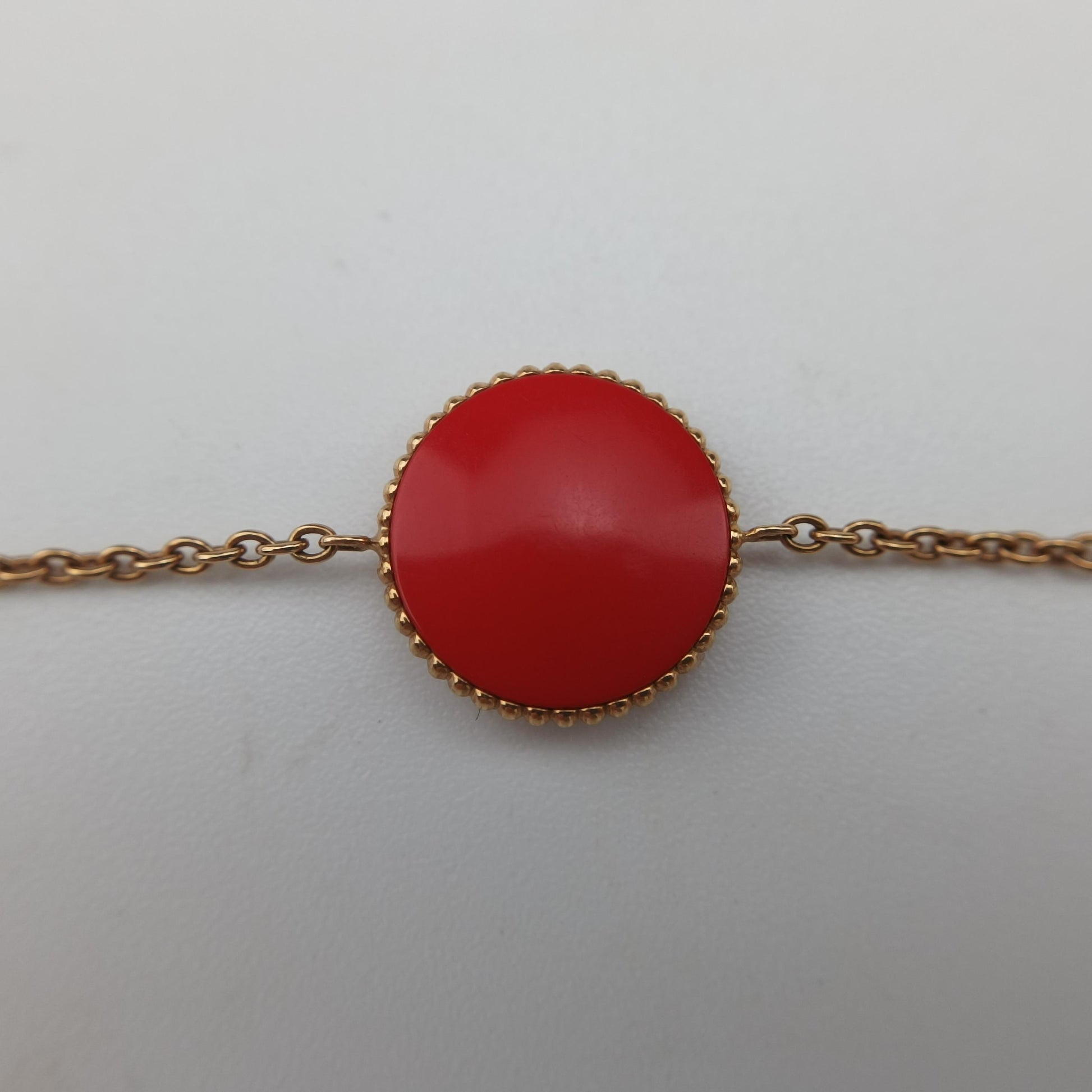 Rose des Vents medallion　 Red×golden AU750 123043ローズデヴァン メダリオン レッド×ゴールド AU750 123043