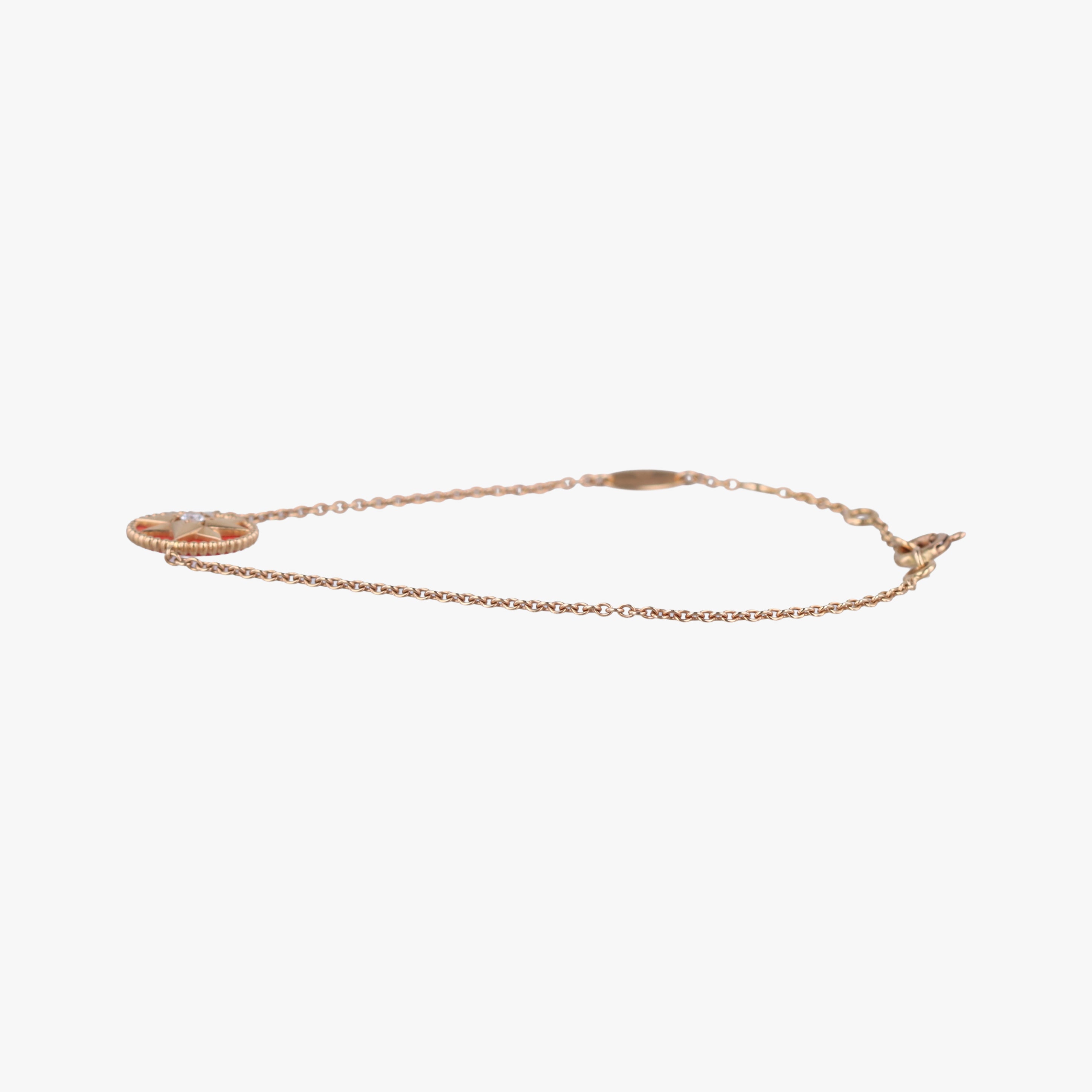 Rose des Vents medallion　 Red×golden AU750 123043ローズデヴァン メダリオン レッド×ゴールド AU750 123043