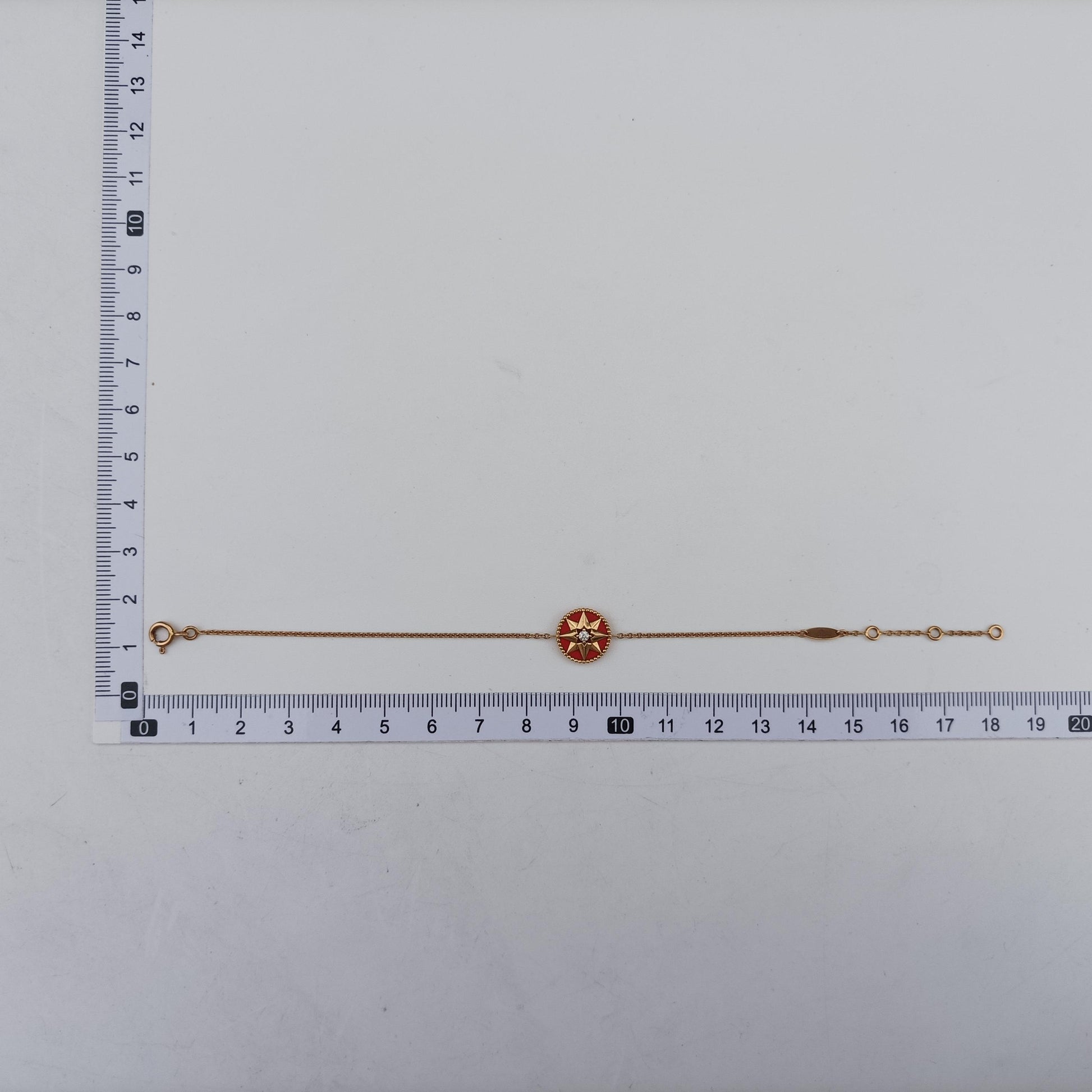 Rose des Vents medallion　 Red×golden AU750 123043ローズデヴァン メダリオン レッド×ゴールド AU750 123043