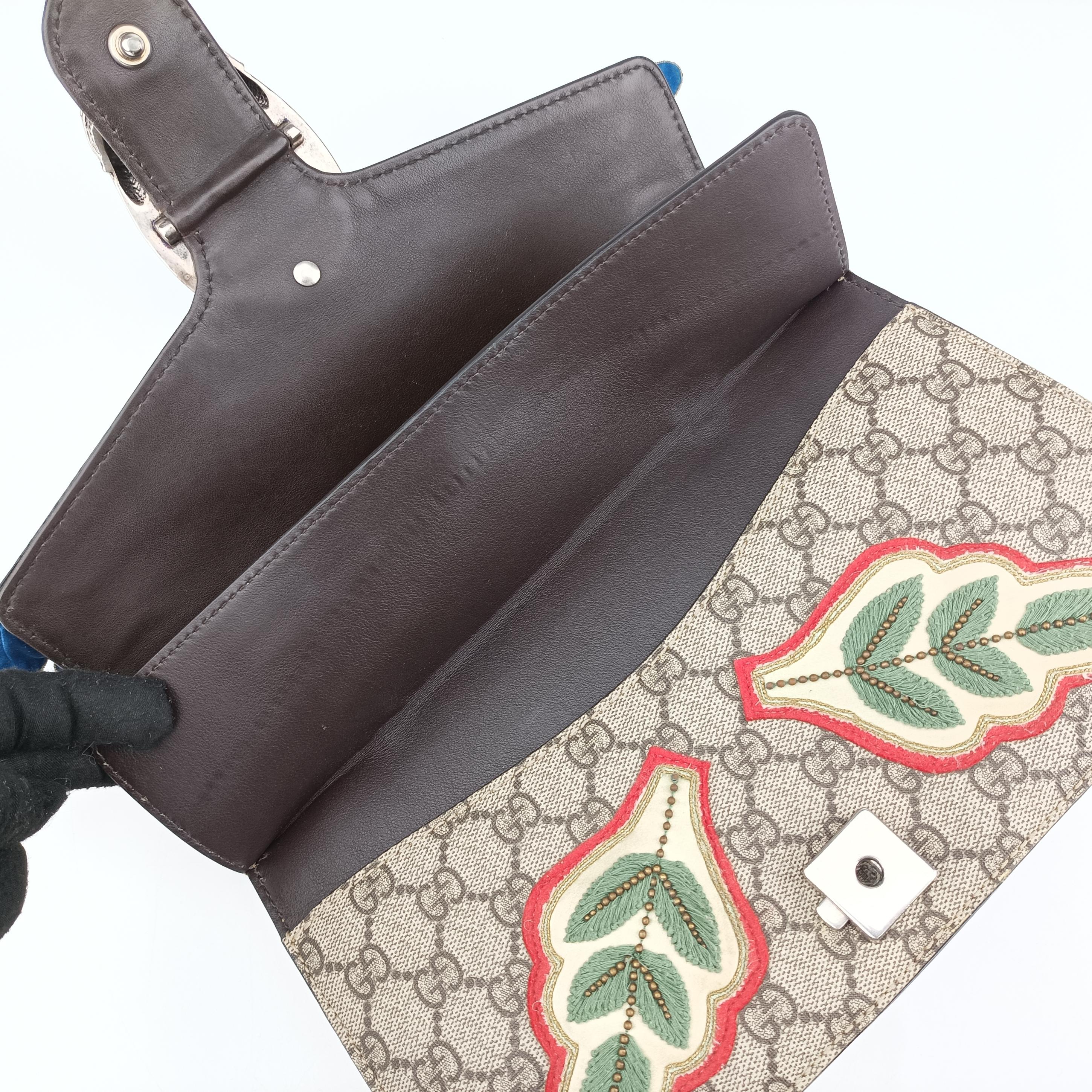 Dionysus Brown×Multicolor PVC coated canvas 400249 A020563373ディオニュソス ブラウン×マルチカラー PVCコーティングキャンバス 400249 A020563373