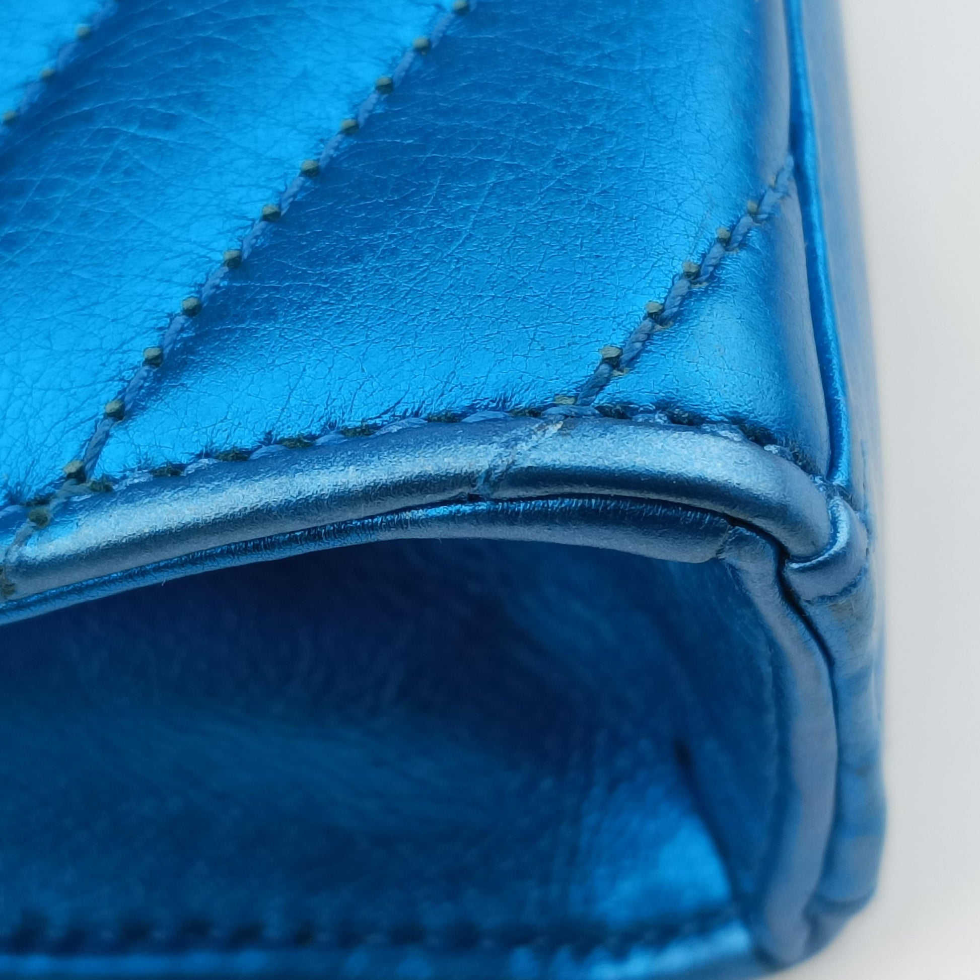 MONOGRAM Blue Leather 381668 ALR381668.0115モノグラム ブルー レザー 381668 ALR381668.0115