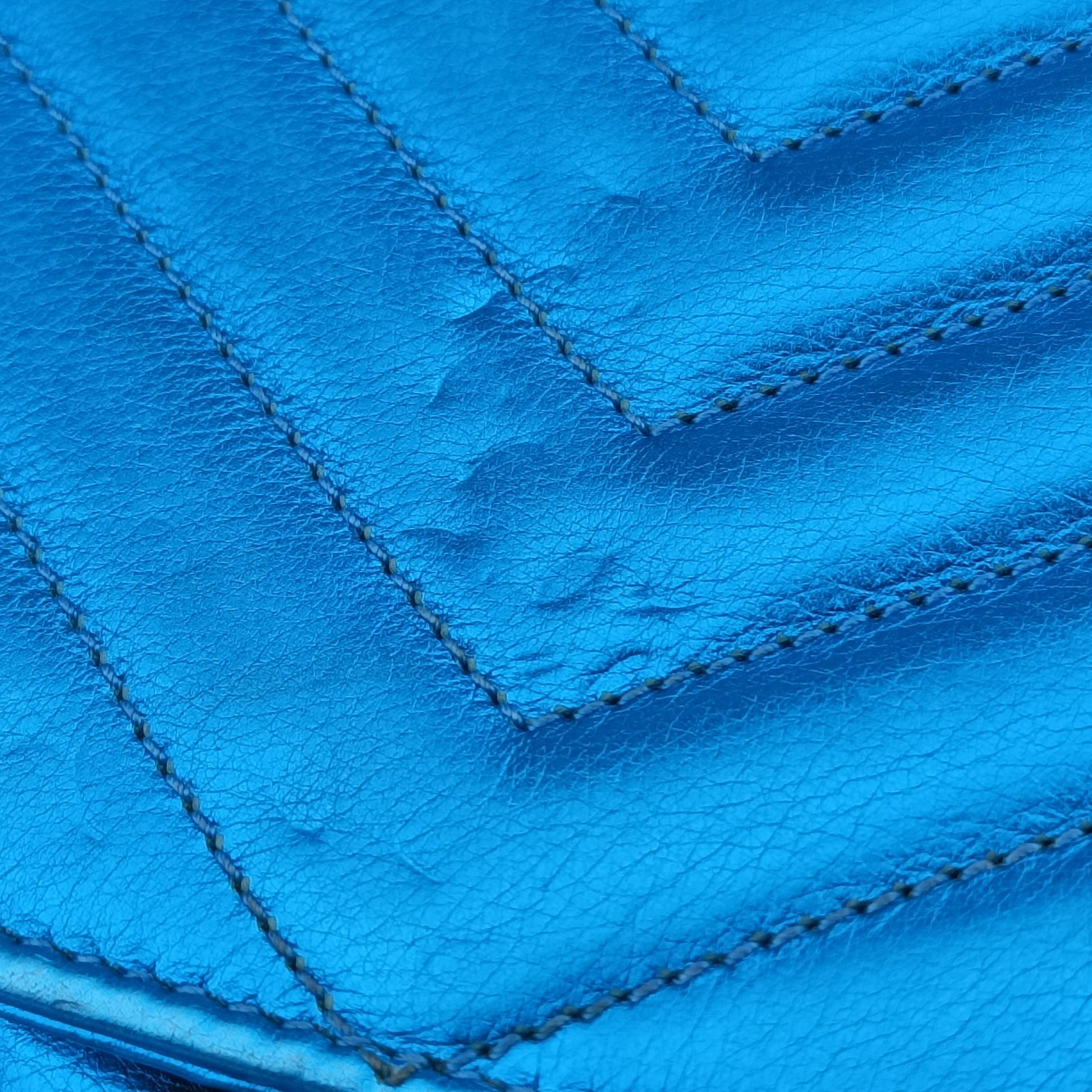 MONOGRAM Blue Leather 381668 ALR381668.0115モノグラム ブルー レザー 381668 ALR381668.0115