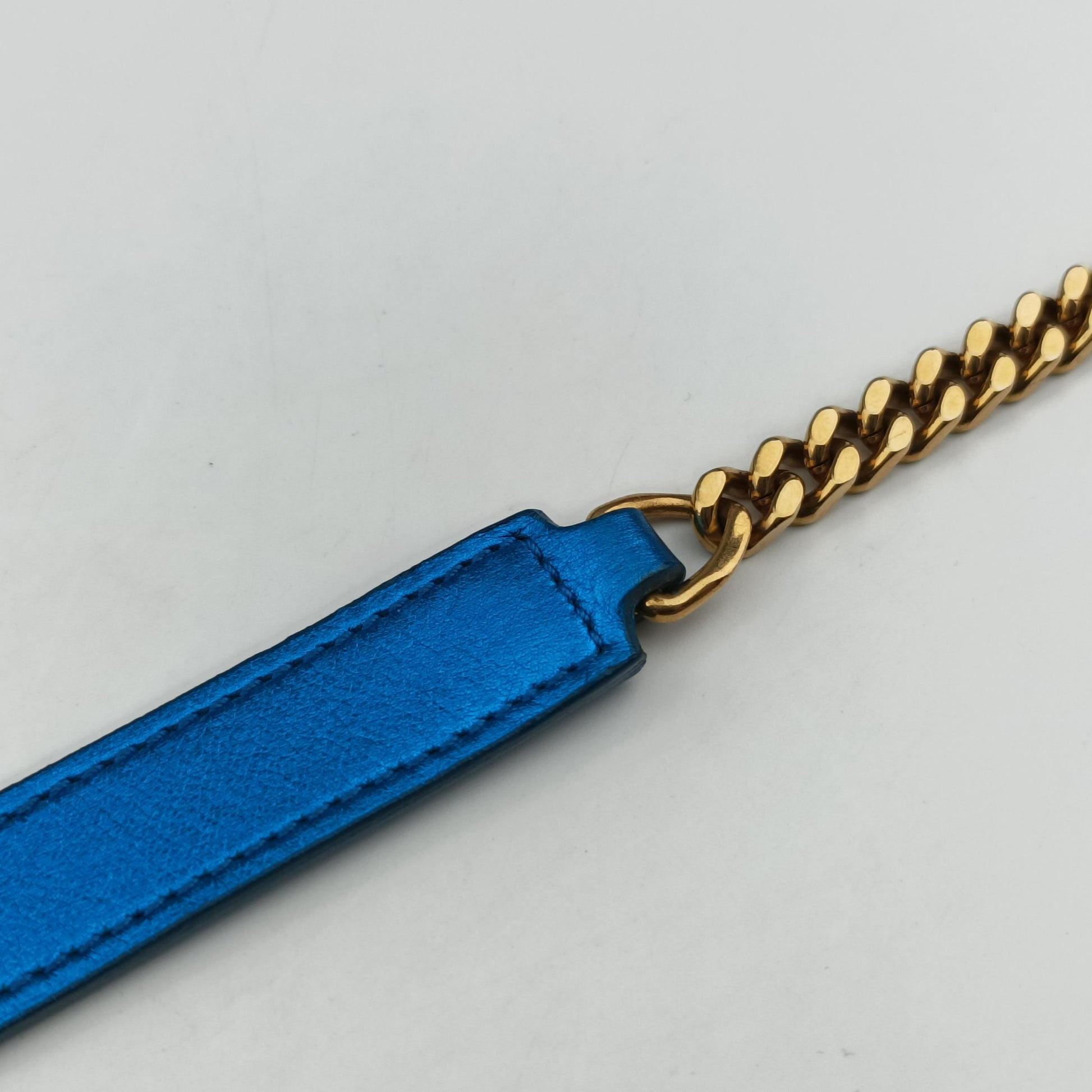 MONOGRAM Blue Leather 381668 ALR381668.0115モノグラム ブルー レザー 381668 ALR381668.0115