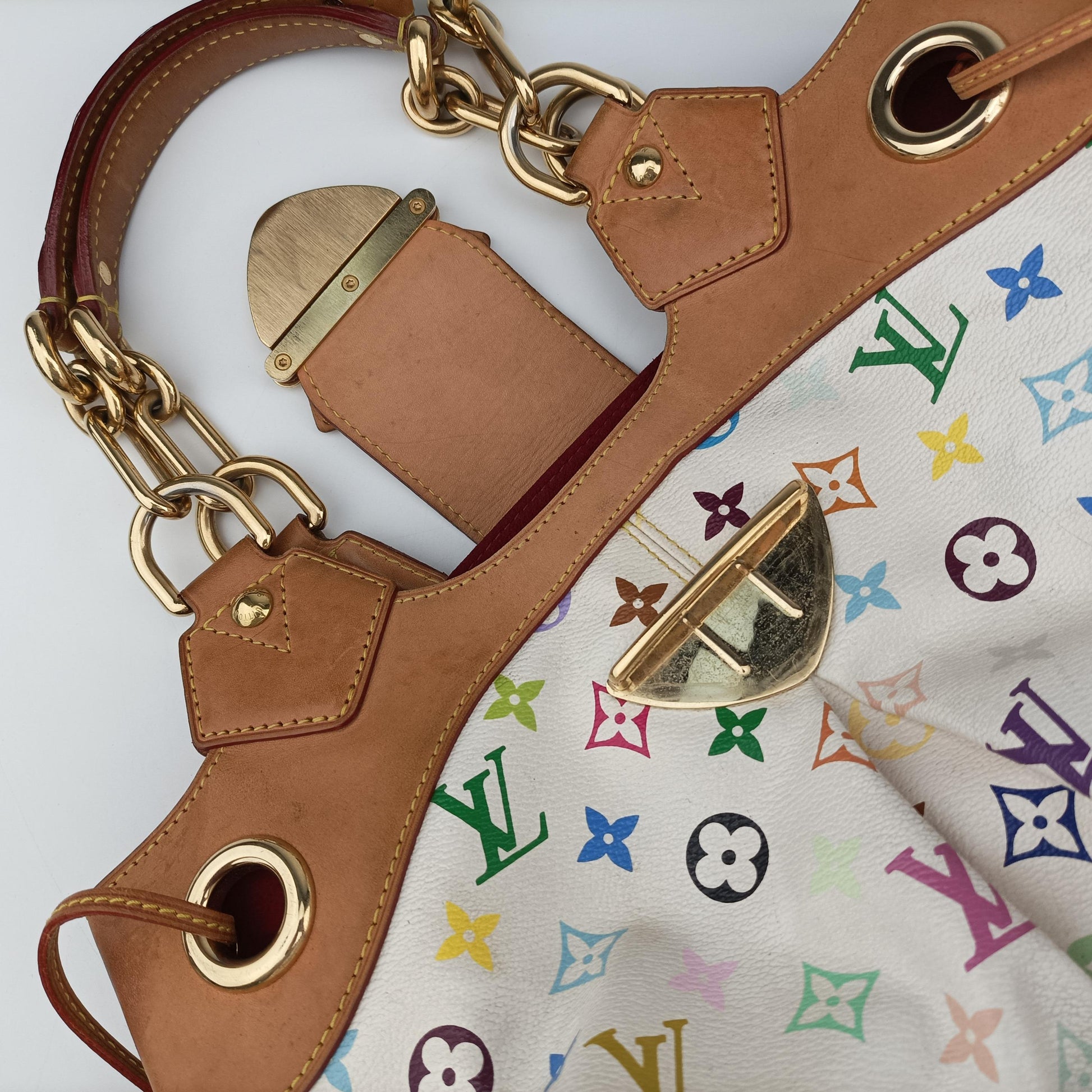 URSULA white Monogram Multicolor M40123 TH0058ウルスラ ブロン モノグラム マルチカラー M40123 TH0058