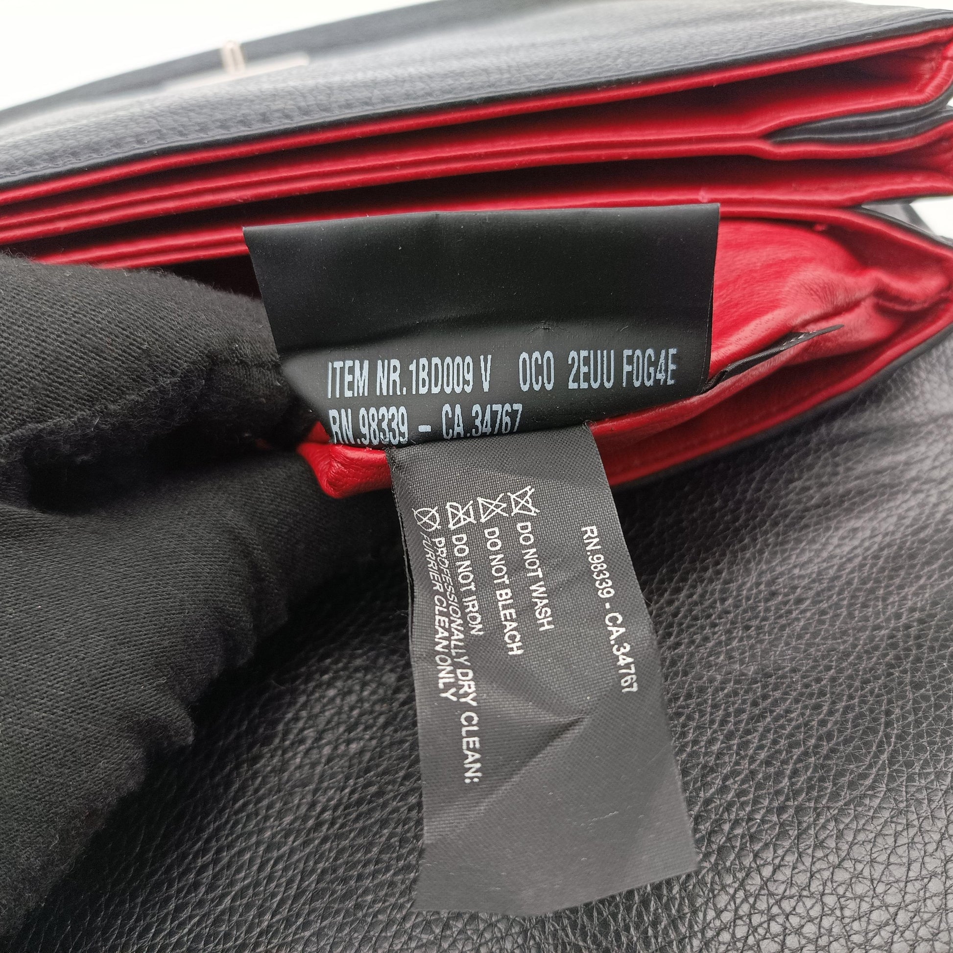 Leopard print Multicolour ponyhair×leather 1BD009 117 Vレオパード柄 マルチカラー ハラコ×レザー 1BD009 117 V