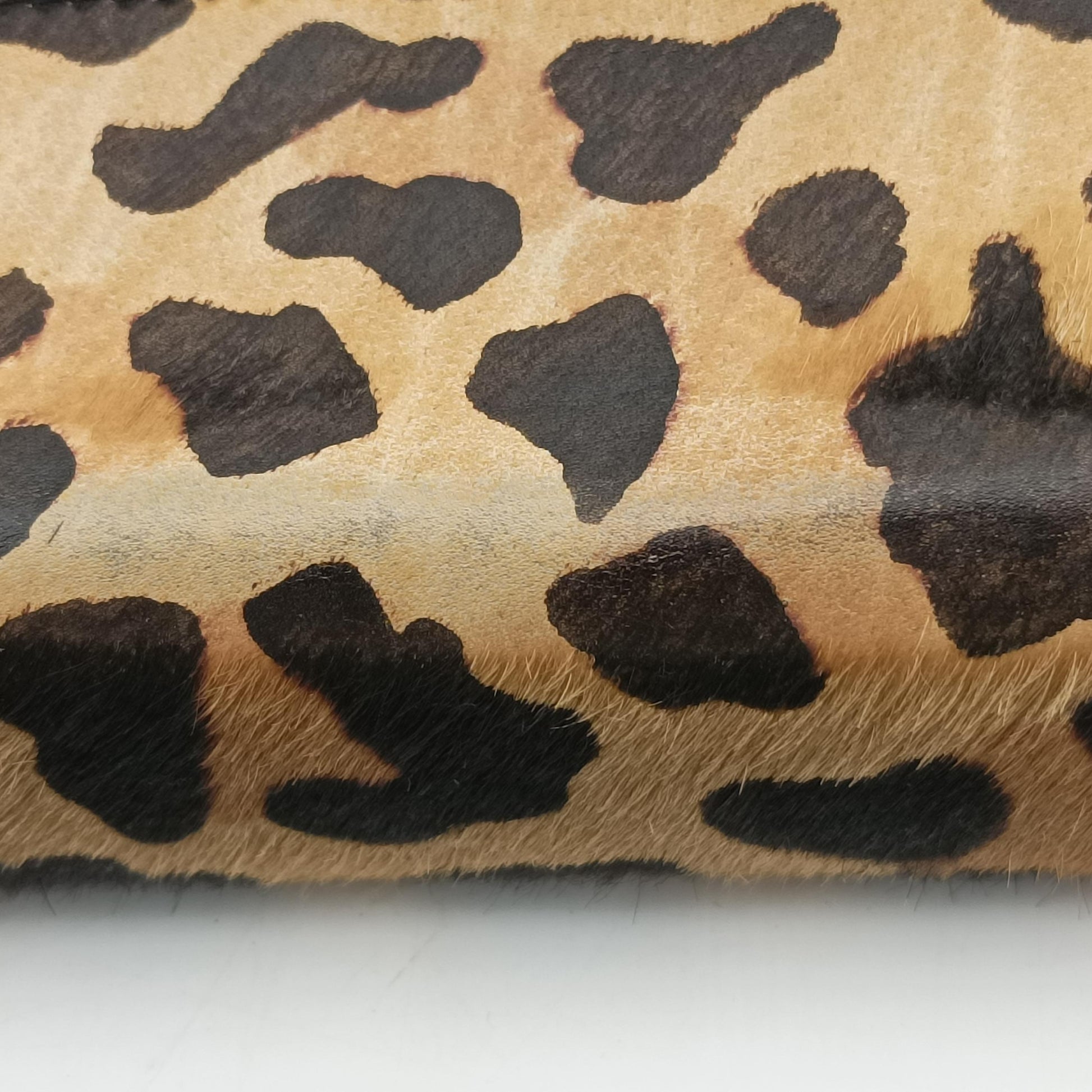 Leopard print Multicolour ponyhair×leather 1BD009 117 Vレオパード柄 マルチカラー ハラコ×レザー 1BD009 117 V