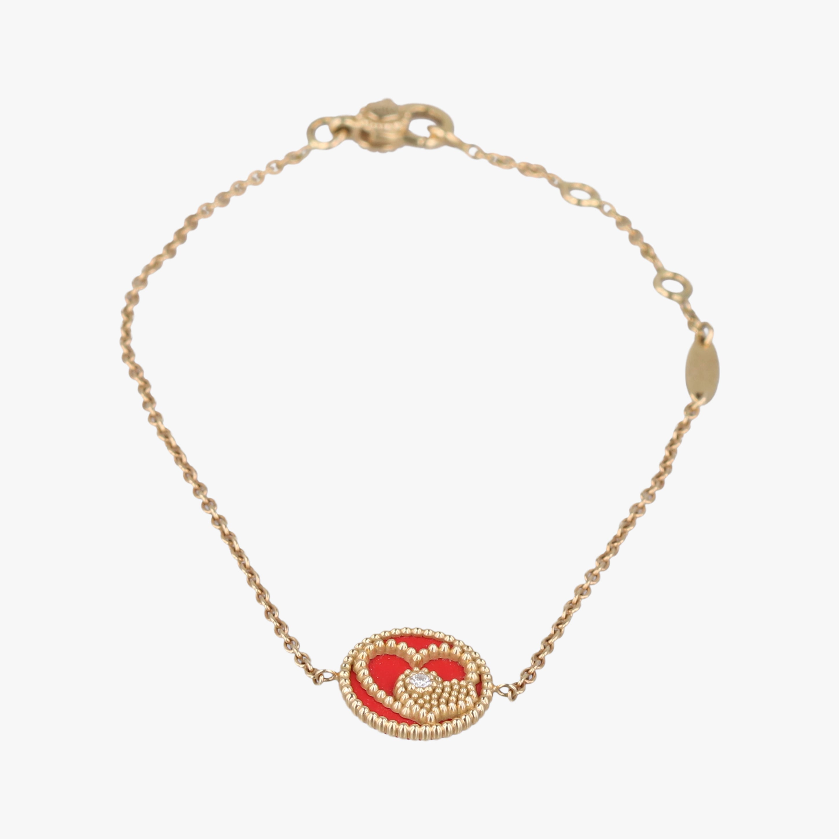 Rose des Vents Coeur Red×golden AU750 210919ローズデヴァン クール ハート レッド×ゴールド AU750 210919