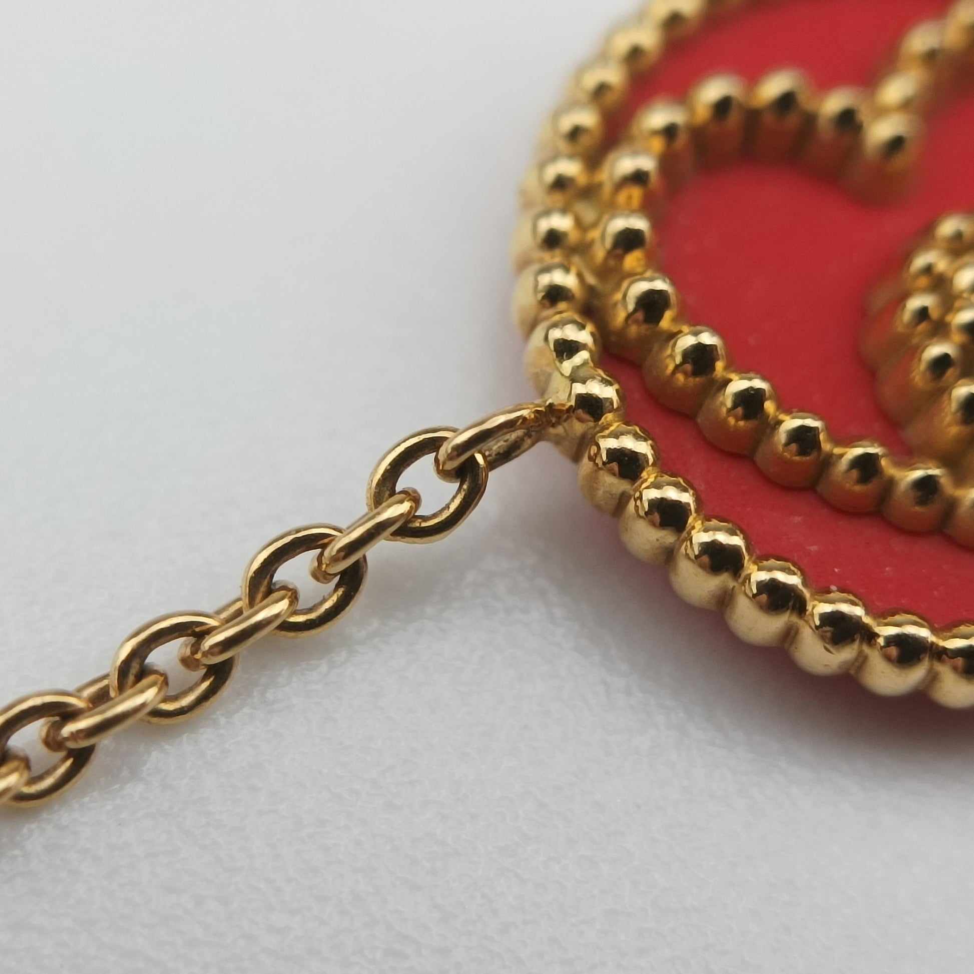 Rose des Vents Coeur Red×golden AU750 210919ローズデヴァン クール ハート レッド×ゴールド AU750 210919