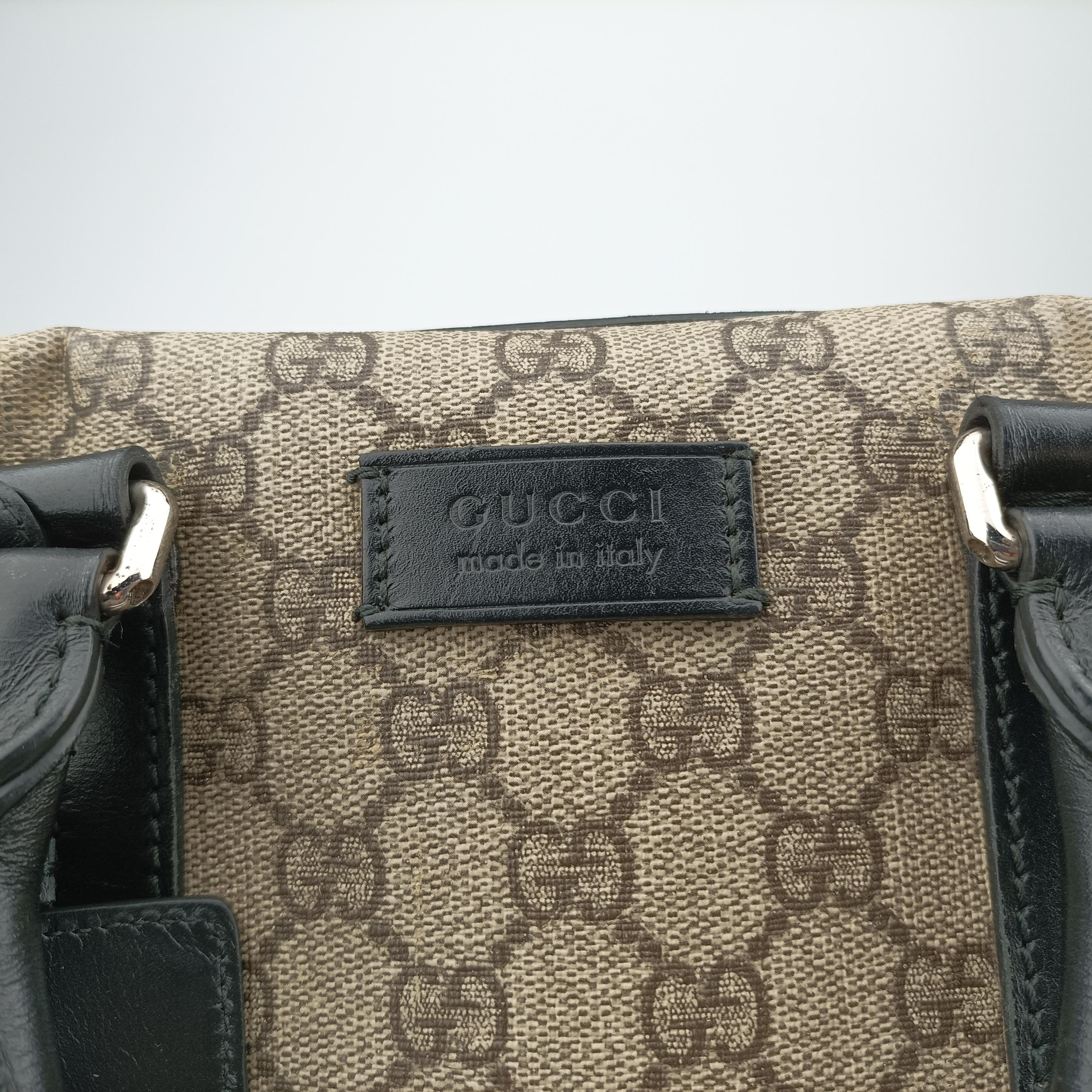 KALEIDO Beige x black PVC coated canvas 406384 A018906469カレイド ベージュ×ブラック PVCコーティングキャンバス 406384 A018906469