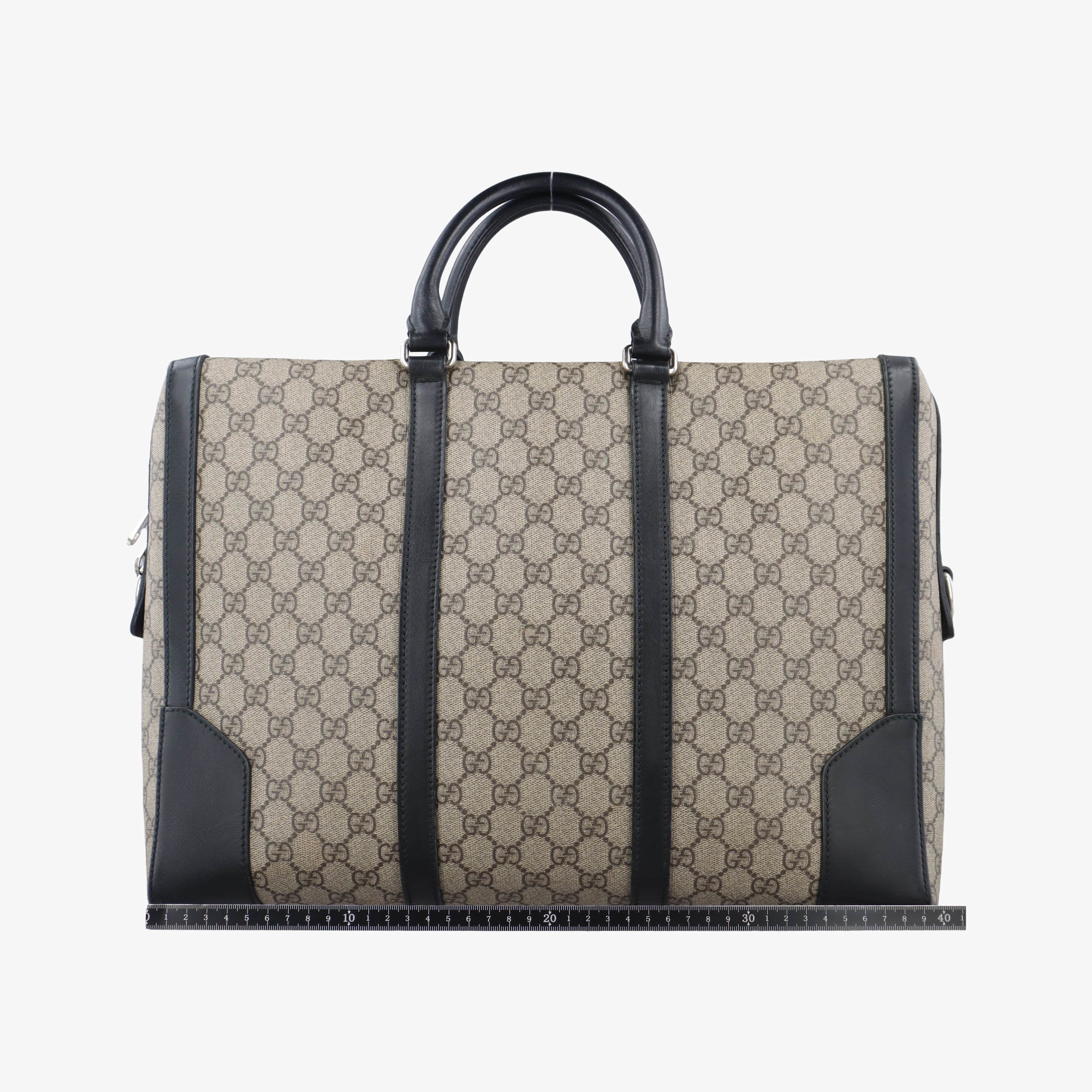 KALEIDO Beige x black PVC coated canvas 406384 A018906469カレイド ベージュ×ブラック PVCコーティングキャンバス 406384 A018906469