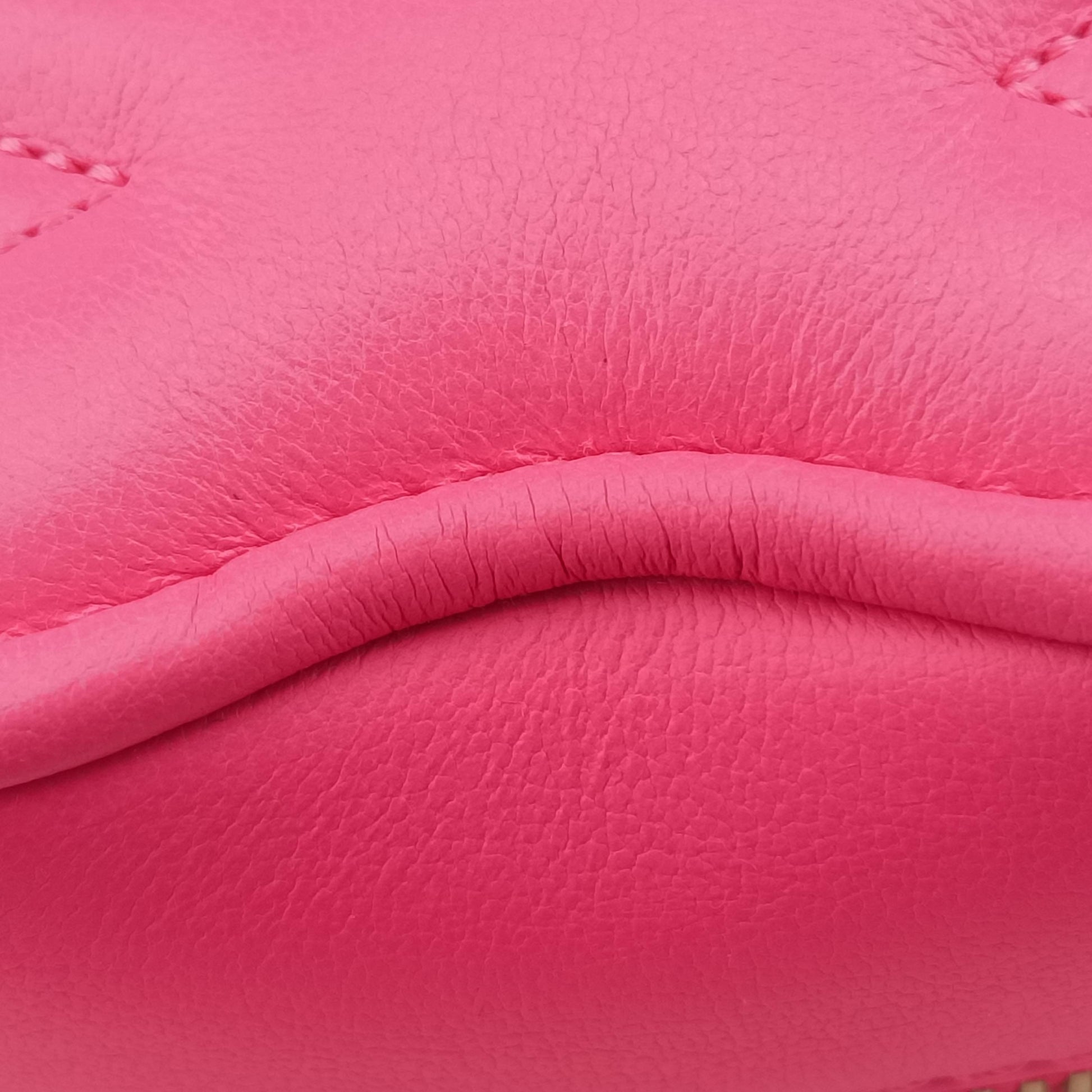 Pop My Heart Pouch dragon fruit Leather M81893 IC Chipポップマイハート ポーチ ドラゴンフルーツ レザー M81893 ICチップ