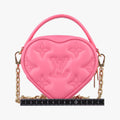 Pop My Heart Pouch dragon fruit Leather M81893 IC Chipポップマイハート ポーチ ドラゴンフルーツ レザー M81893 ICチップ