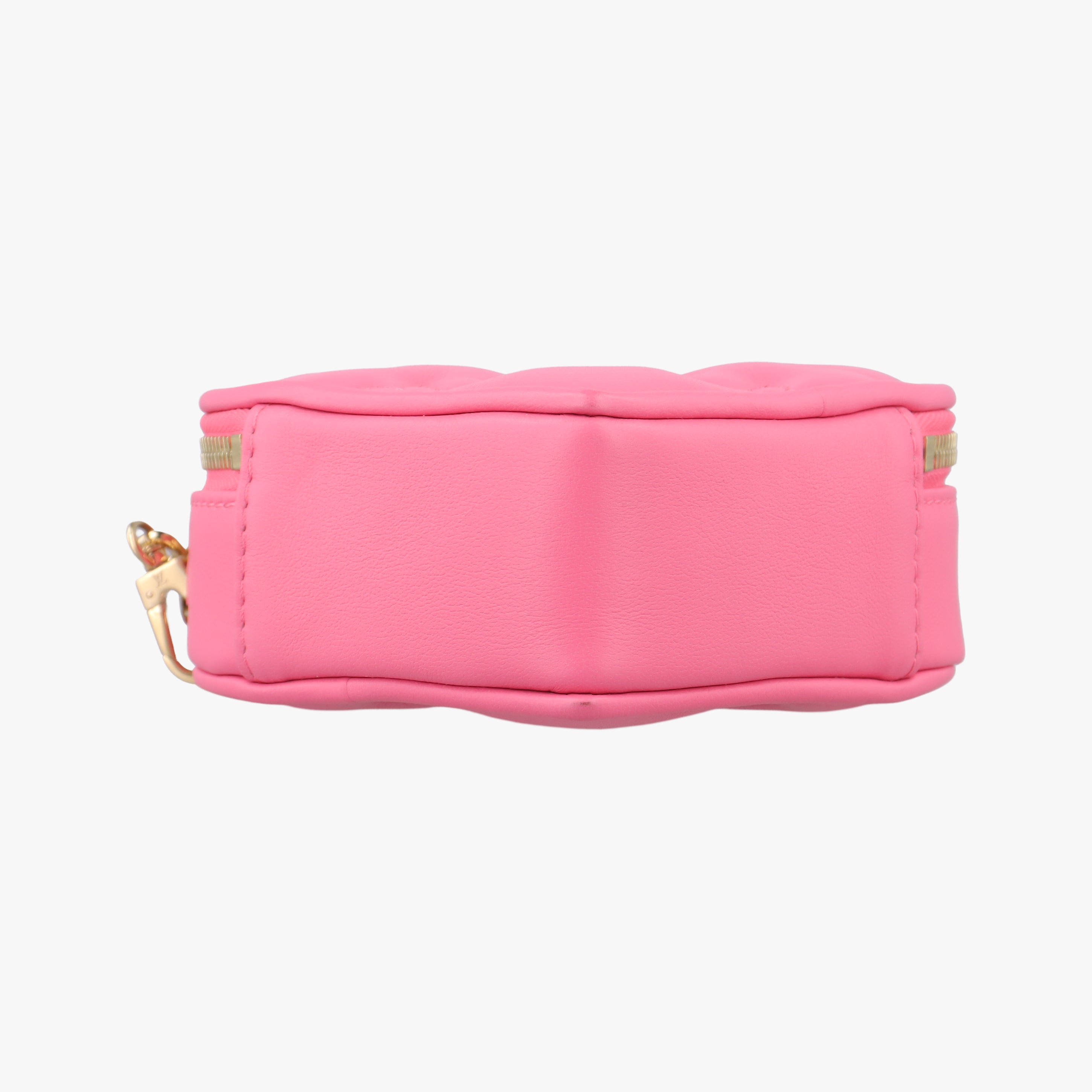 Pop My Heart Pouch dragon fruit Leather M81893 IC Chipポップマイハート ポーチ ドラゴンフルーツ レザー M81893 ICチップ