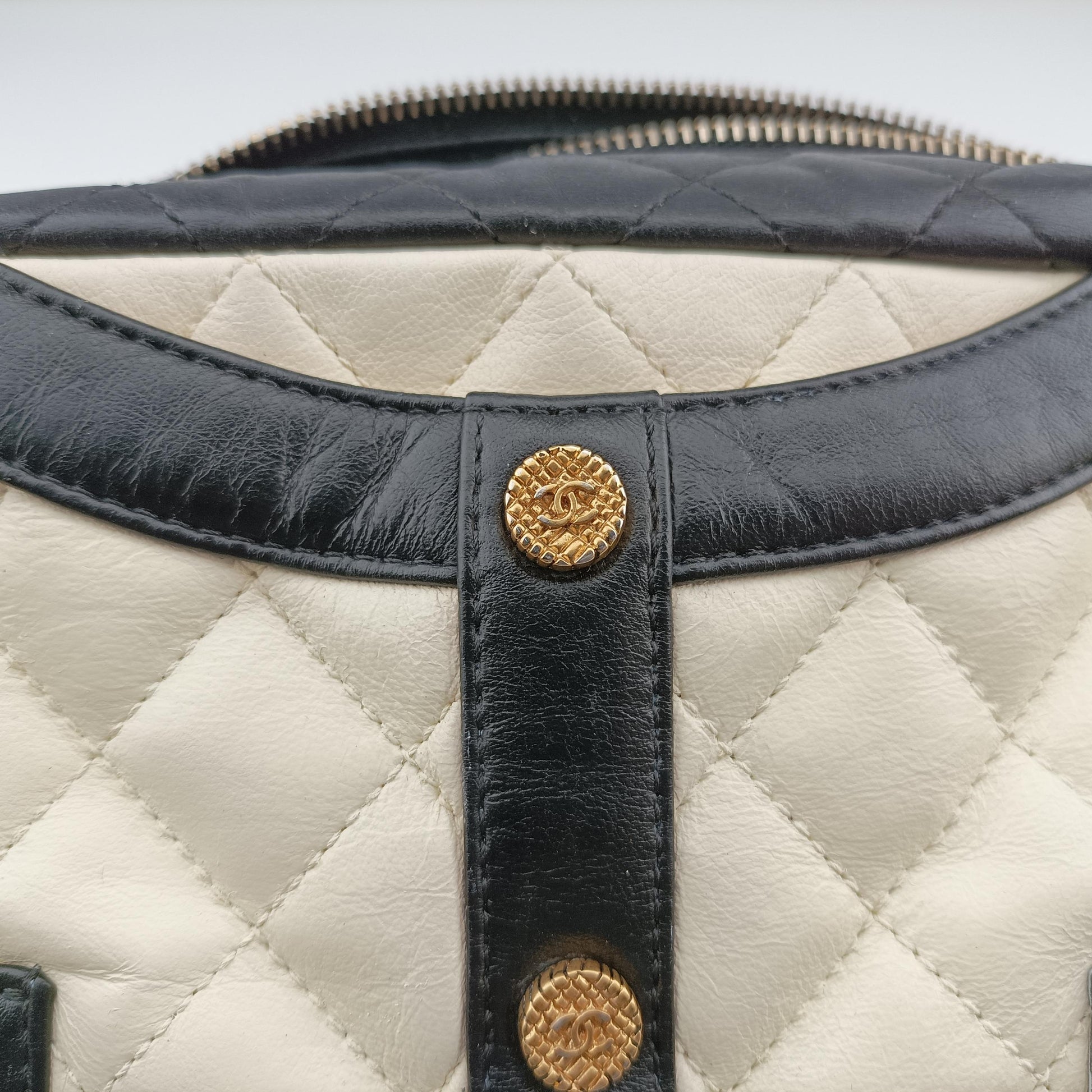 Girl White x Black Leather A91407 23392087ガール ホワイト×ブラック レザー A91407 23392087