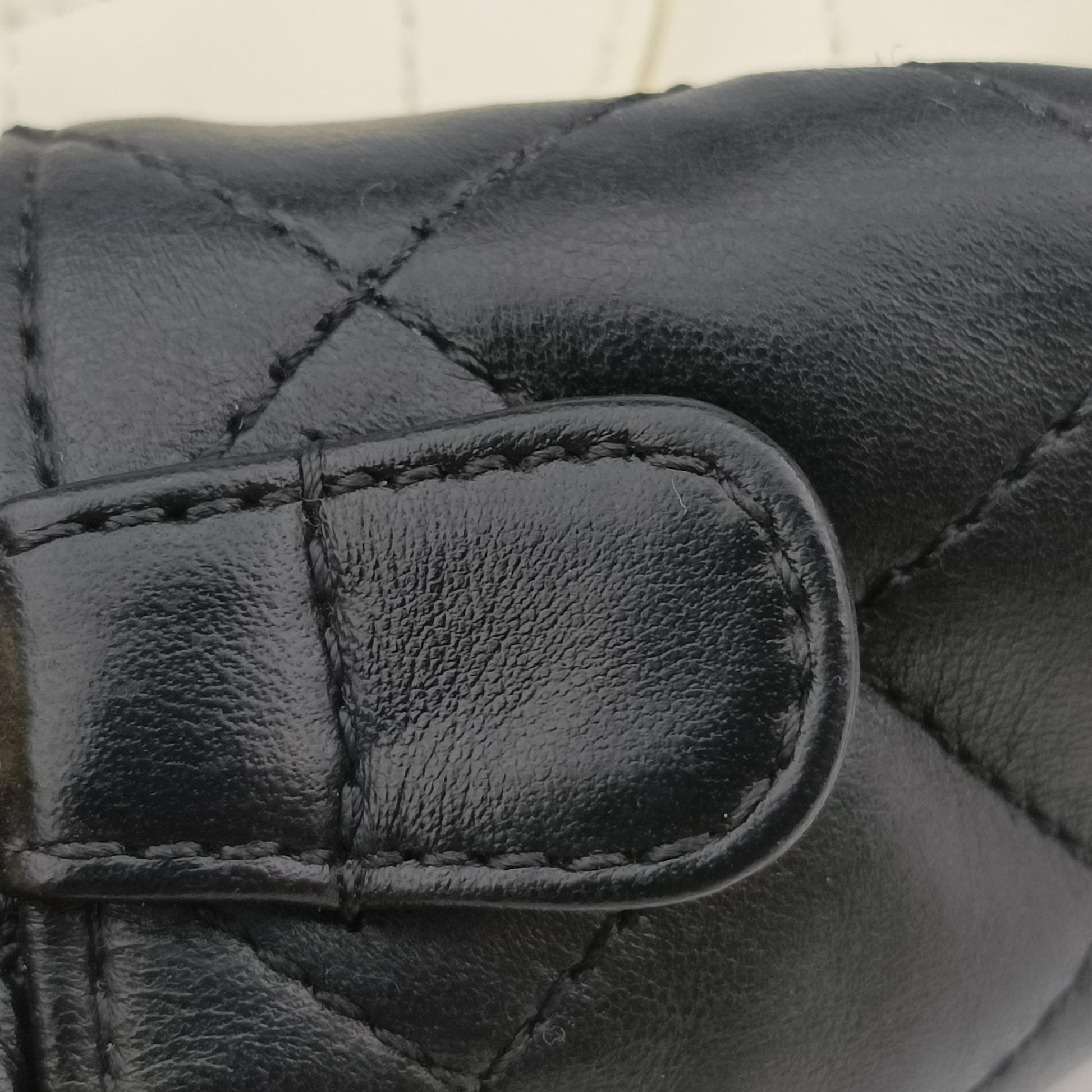 Girl White x Black Leather A91407 23392087ガール ホワイト×ブラック レザー A91407 23392087