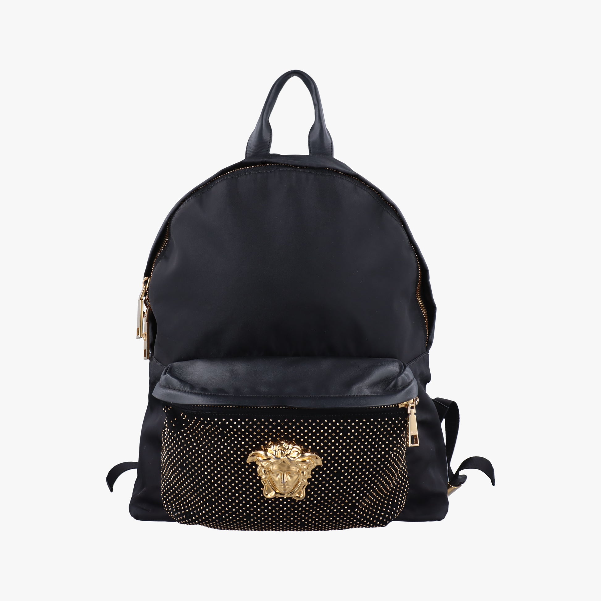 La Medusa Black Leather×nylon Lot number unknownラ メデューサ ブラック レザー×ナイロン 製番不明