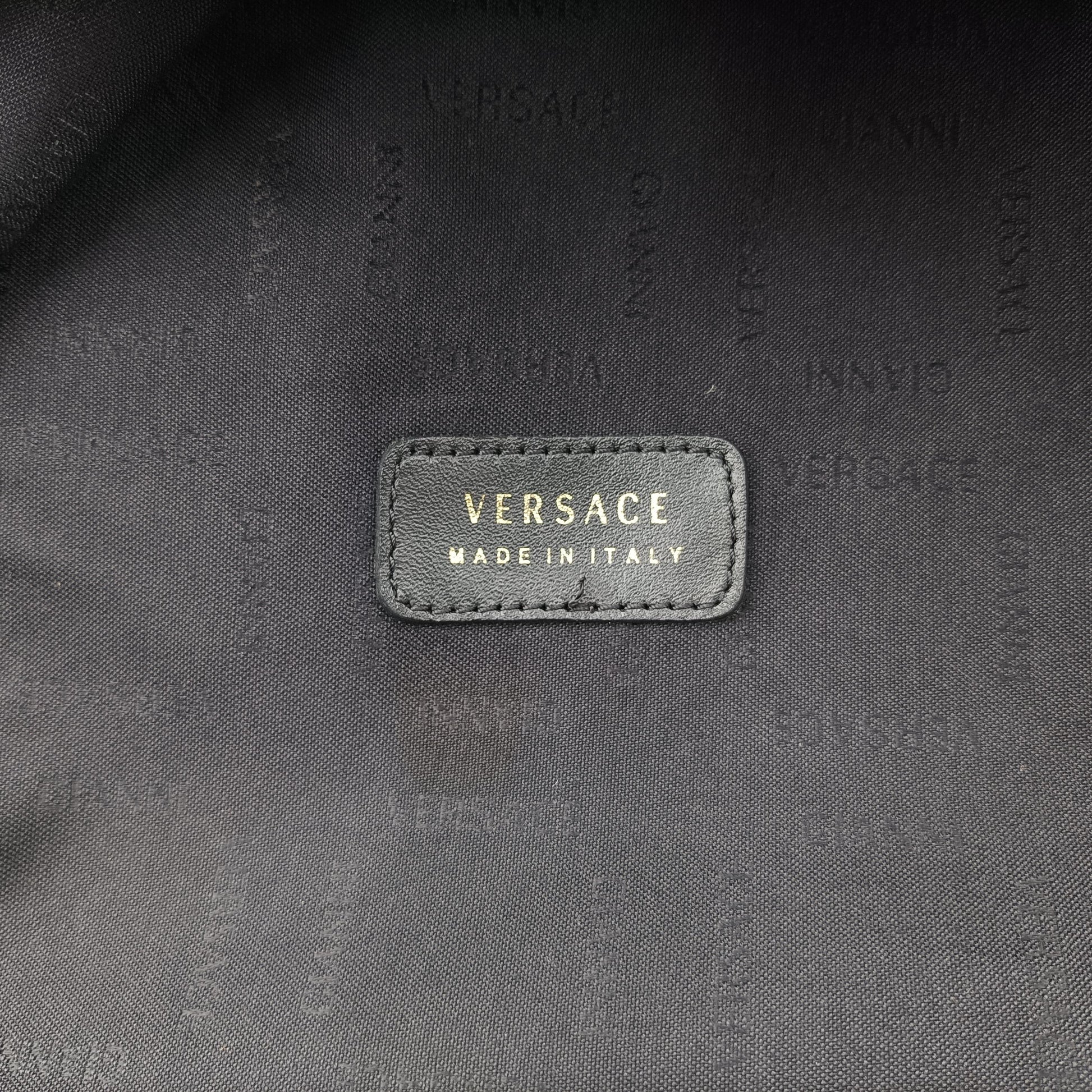 La Medusa Black Leather×nylon Lot number unknownラ メデューサ ブラック レザー×ナイロン 製番不明