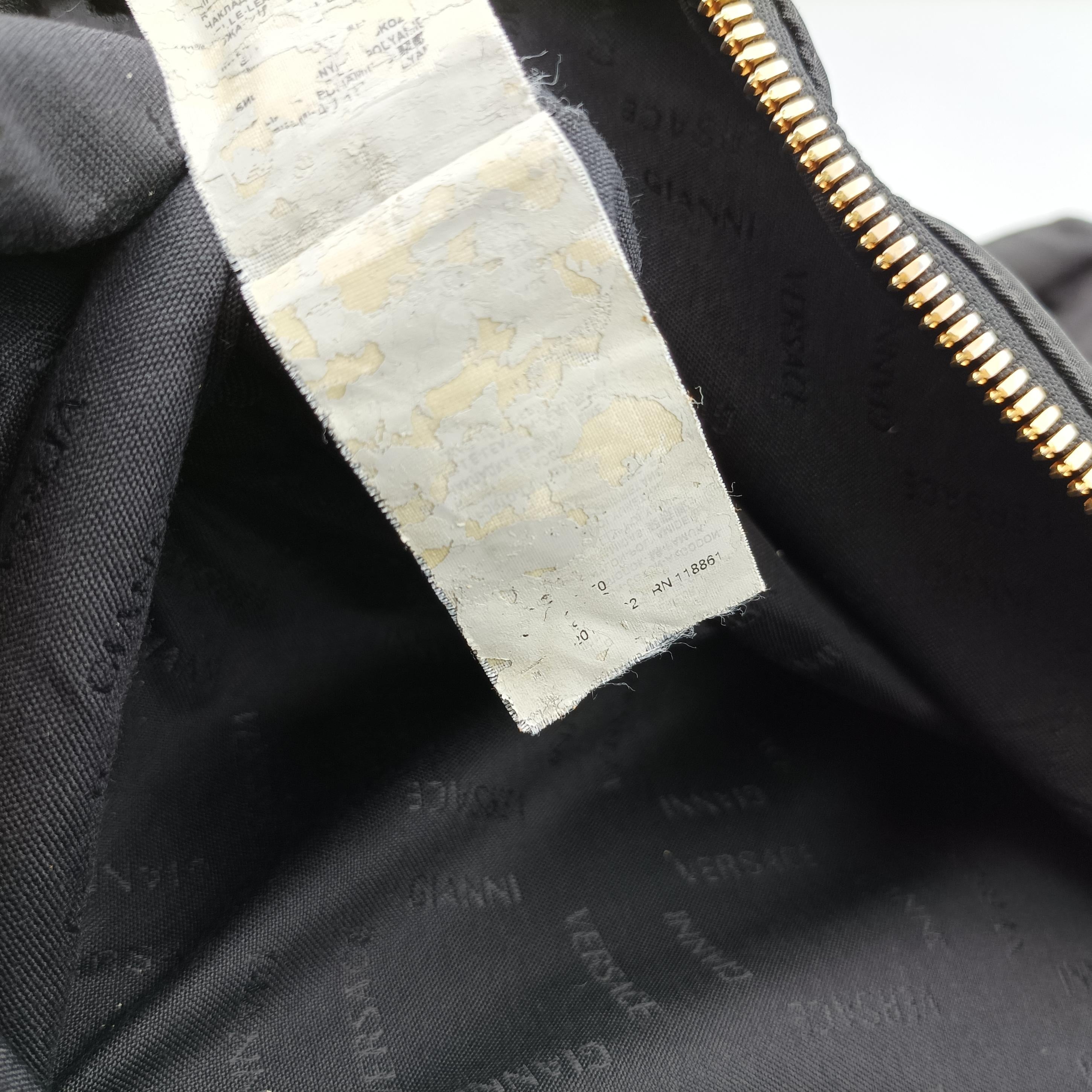 La Medusa Black Leather×nylon Lot number unknownラ メデューサ ブラック レザー×ナイロン 製番不明