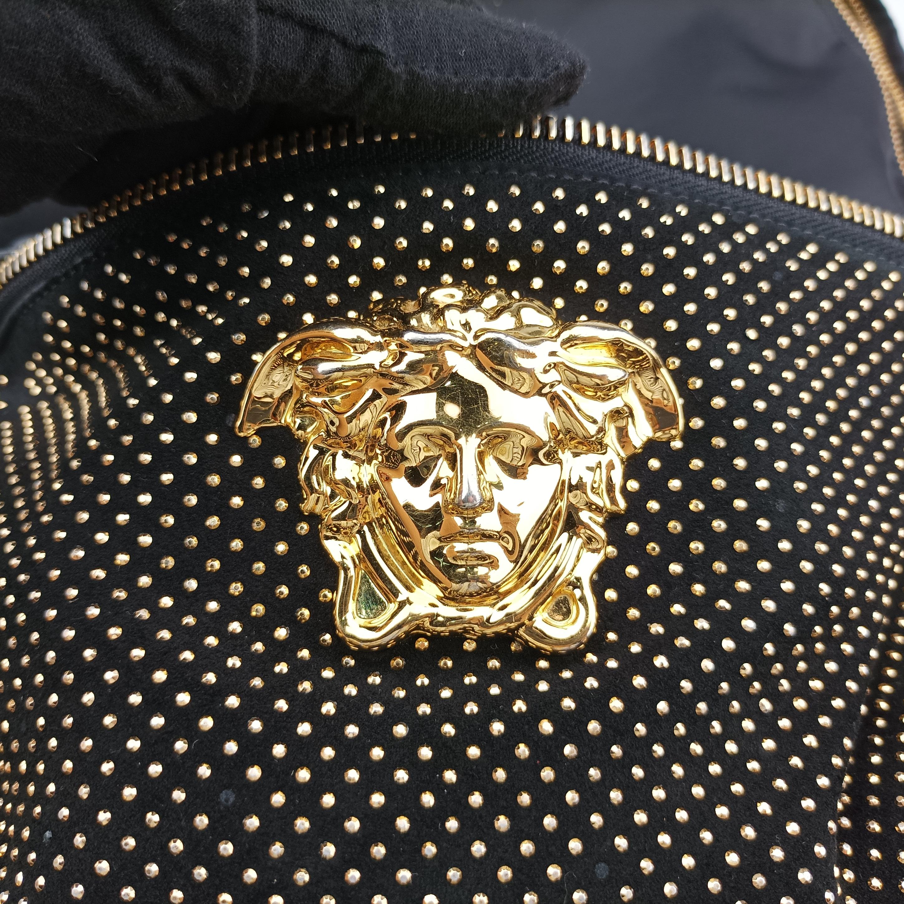 La Medusa Black Leather×nylon Lot number unknownラ メデューサ ブラック レザー×ナイロン 製番不明