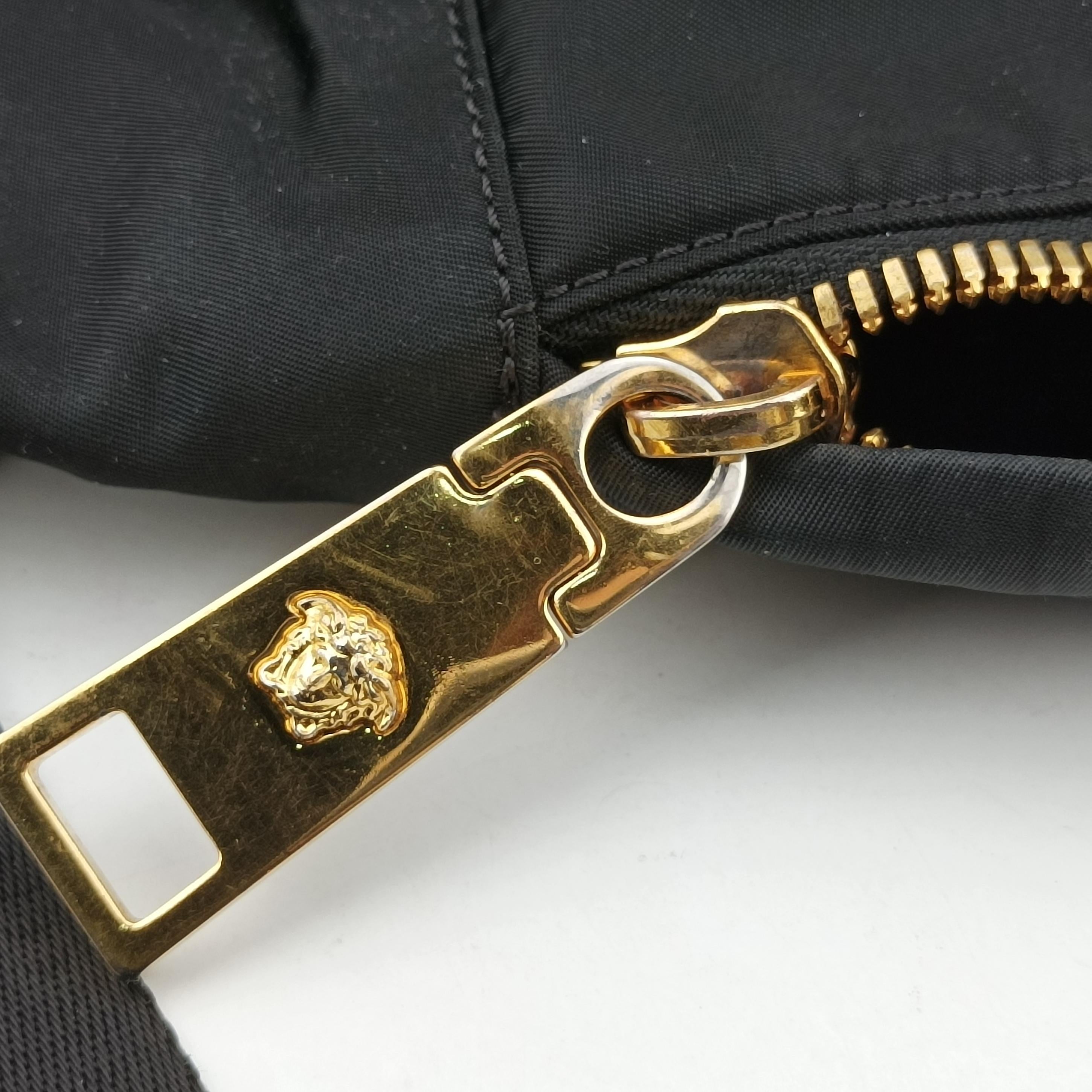 La Medusa Black Leather×nylon Lot number unknownラ メデューサ ブラック レザー×ナイロン 製番不明