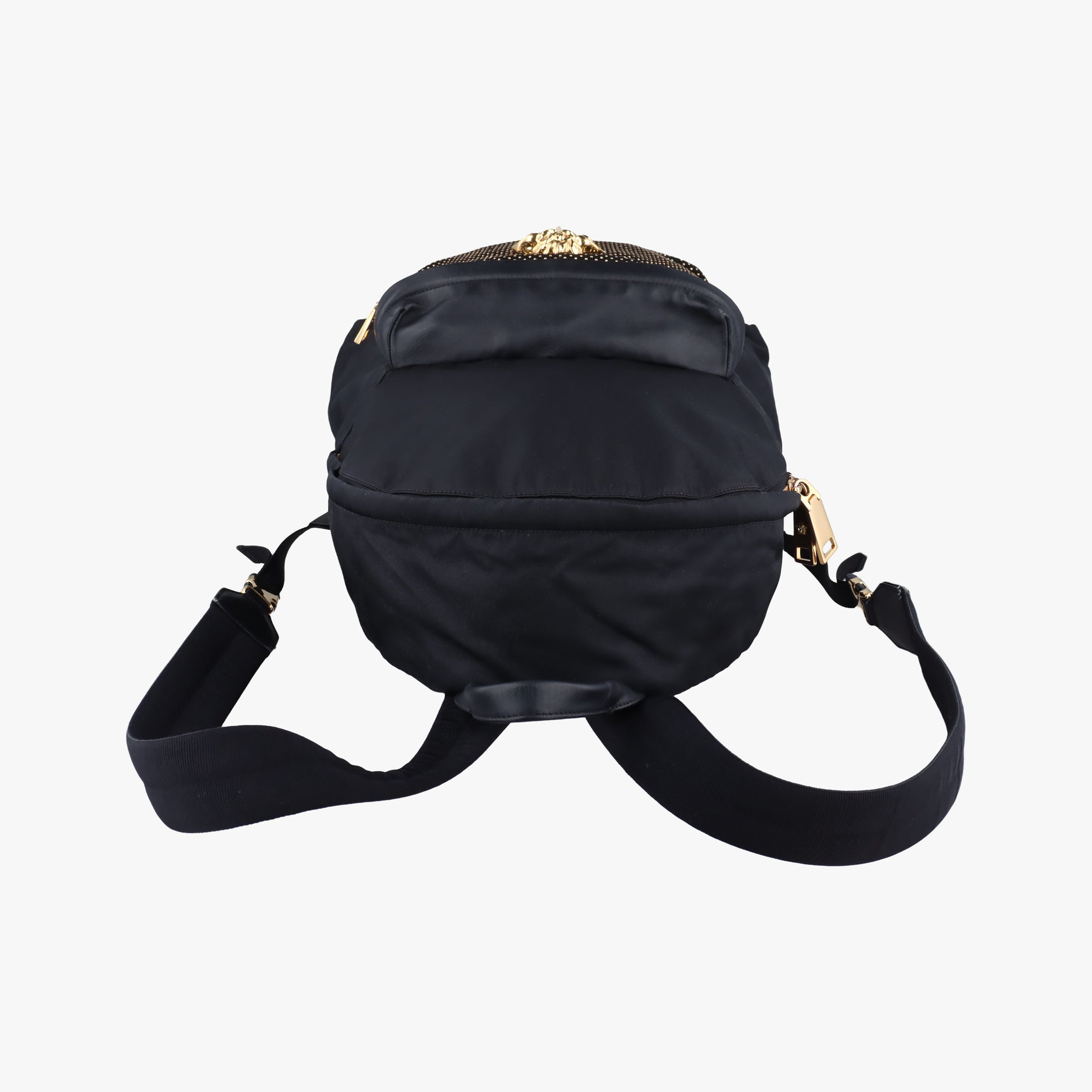 La Medusa Black Leather×nylon Lot number unknownラ メデューサ ブラック レザー×ナイロン 製番不明