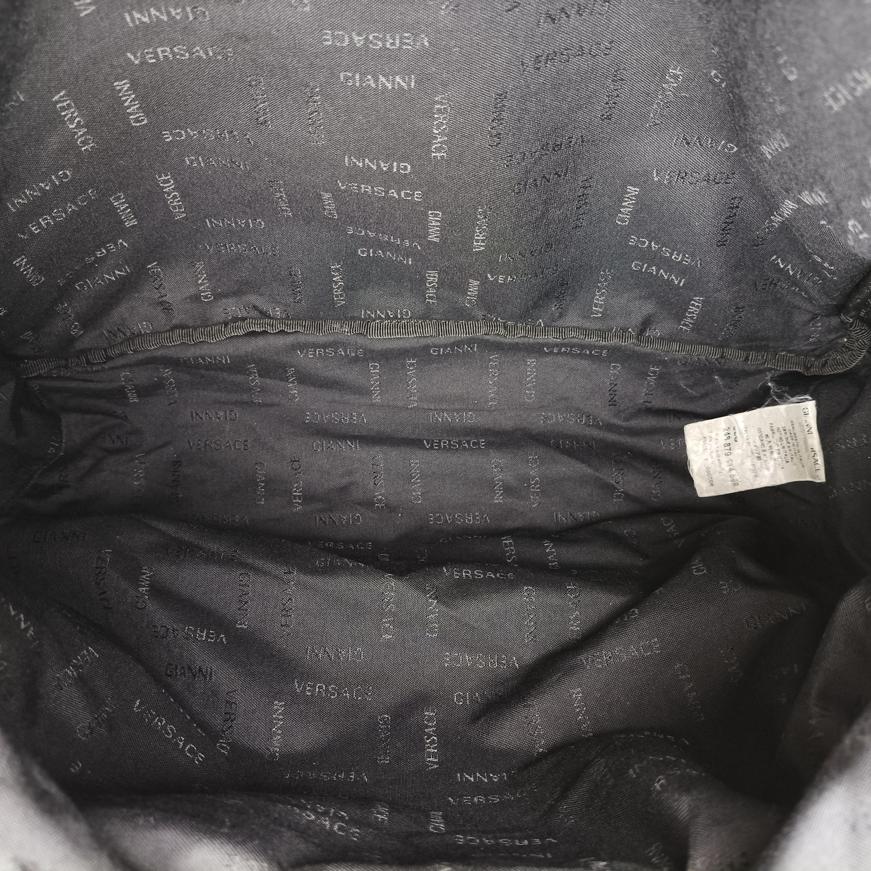 La Medusa Black Leather×nylon Lot number unknownラ メデューサ ブラック レザー×ナイロン 製番不明