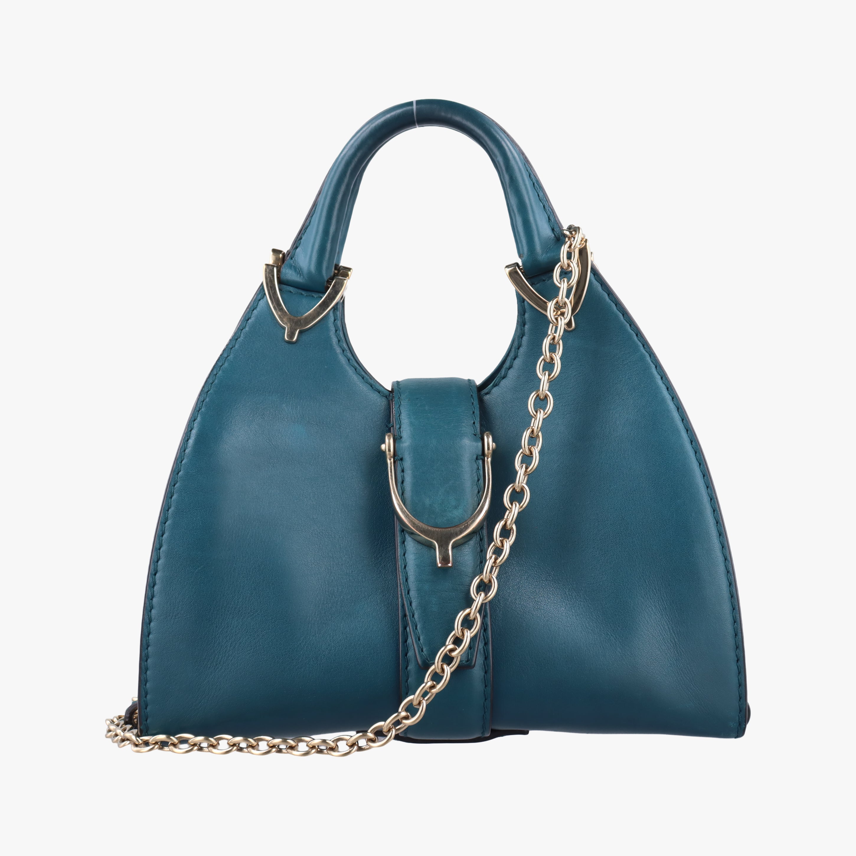 Stirrup Green Leather 277515 G010204405スティラップ グリーン レザー 277515 G010204405