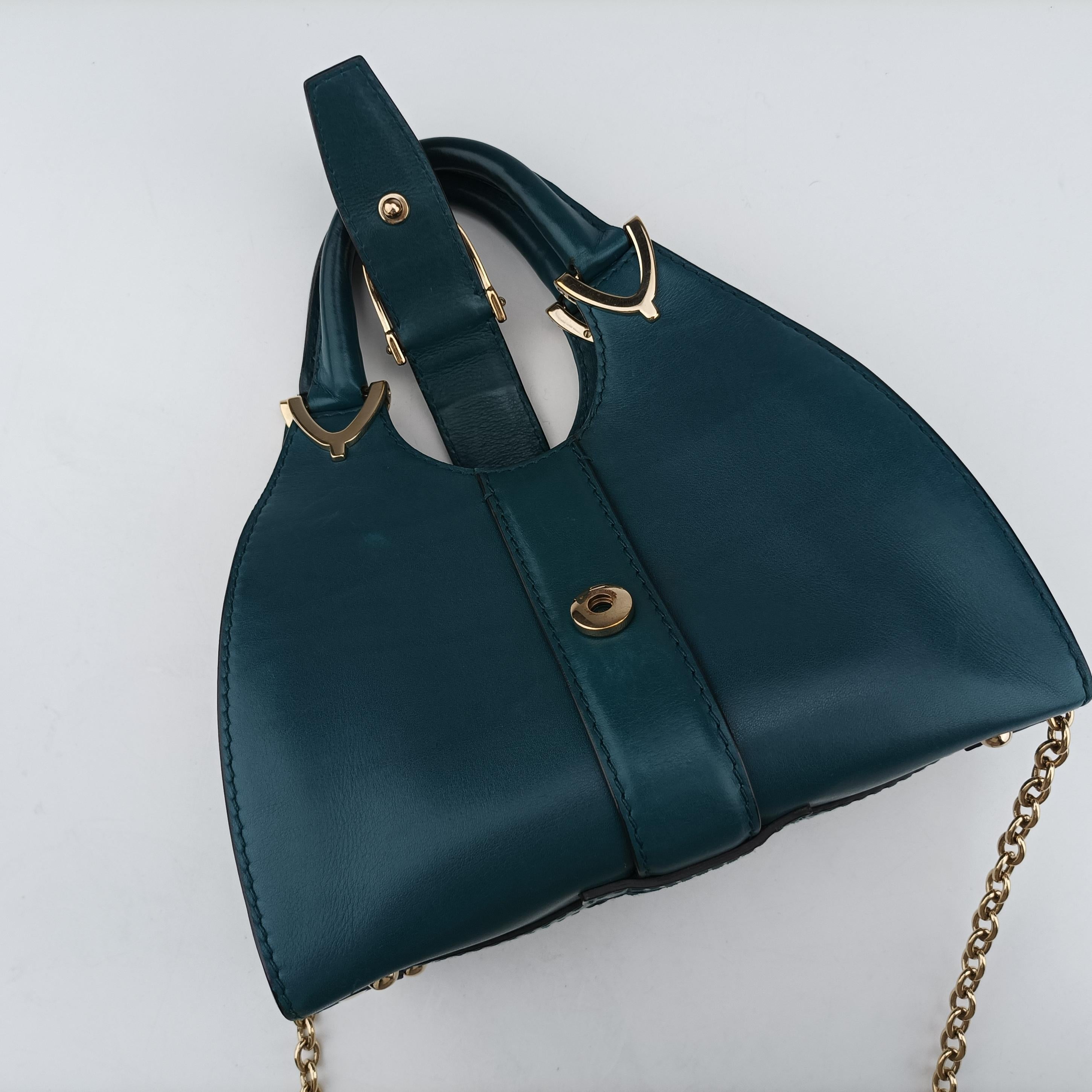 Stirrup Green Leather 277515 G010204405スティラップ グリーン レザー 277515 G010204405