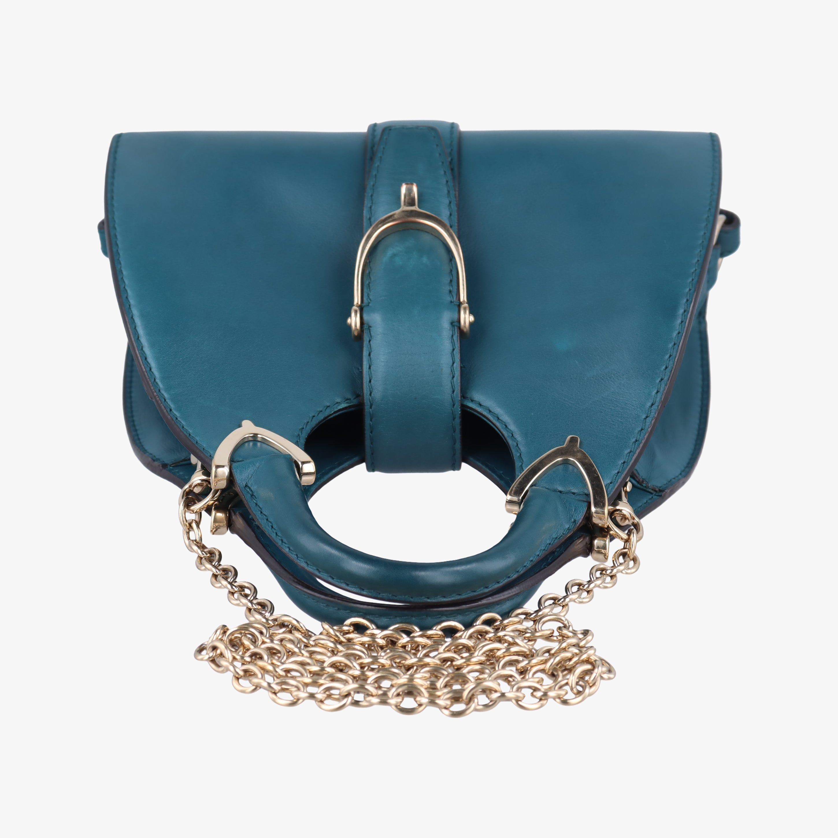 Stirrup Green Leather 277515 G010204405スティラップ グリーン レザー 277515 G010204405