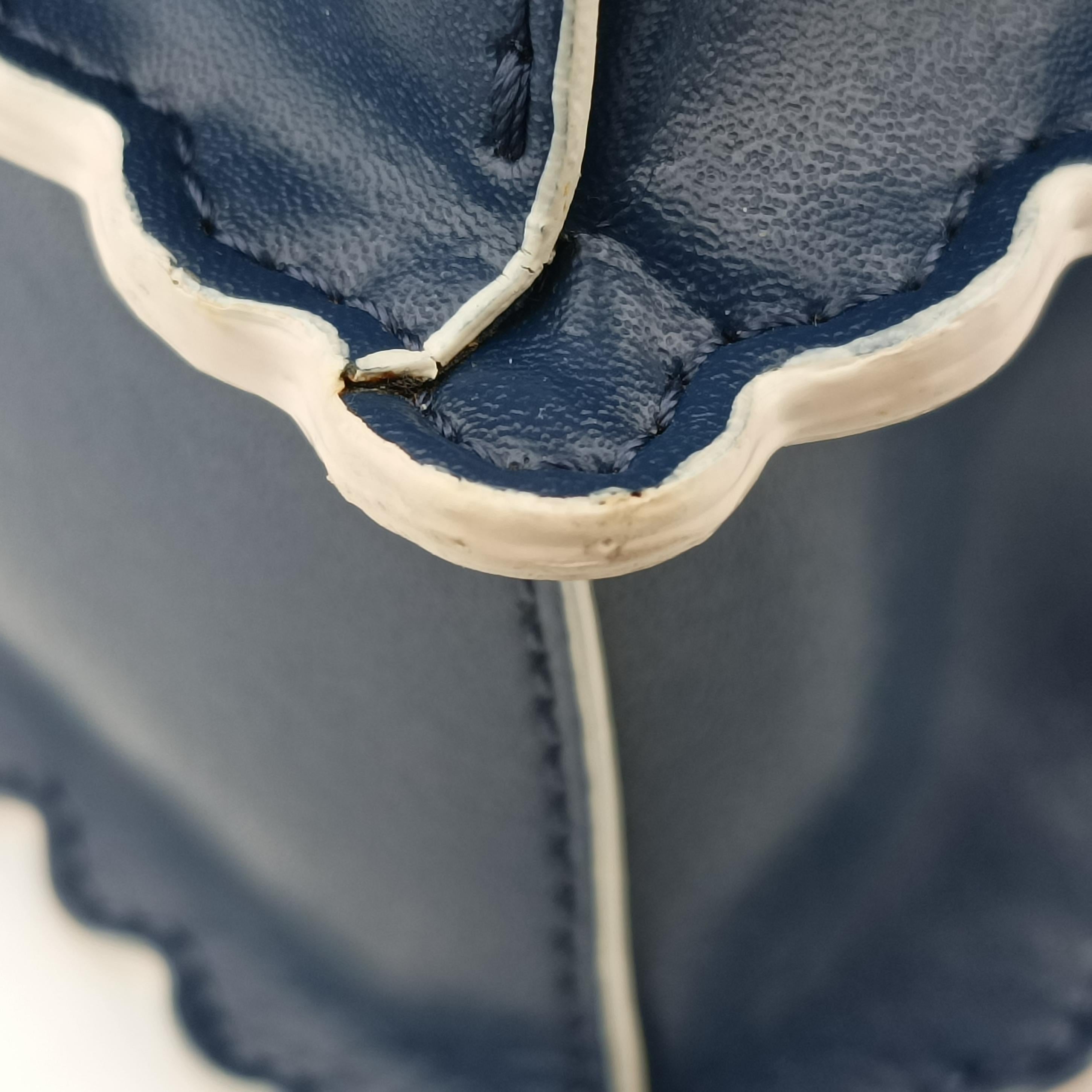 Kan I Blue×Multicolour Leather 8BT283 8BT283-OYA 178-0501キャナイ ブルー×マルチカラー レザー 8BT283 8BT283-OYA 178-0501