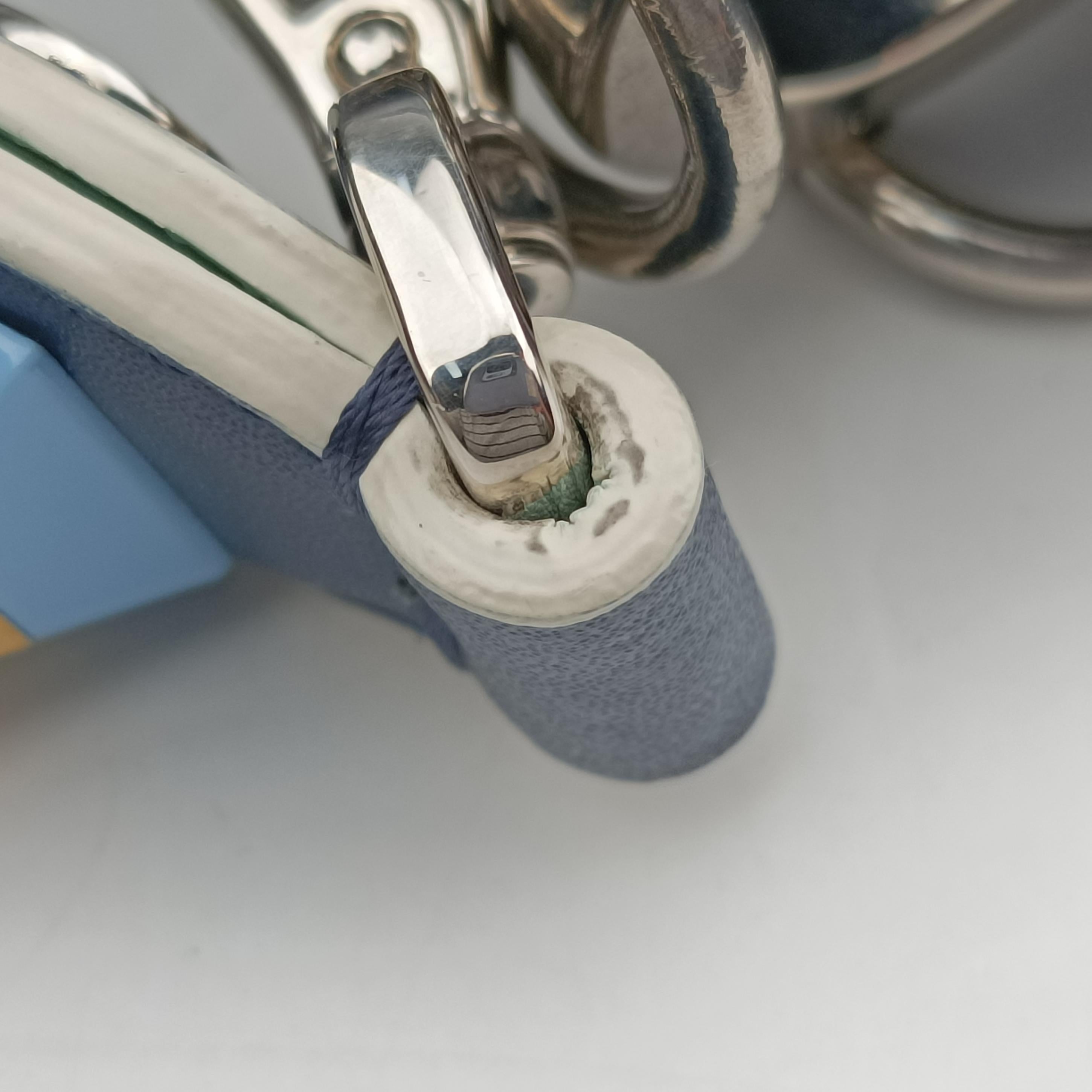 Kan I Blue×Multicolour Leather 8BT283 8BT283-OYA 178-0501キャナイ ブルー×マルチカラー レザー 8BT283 8BT283-OYA 178-0501