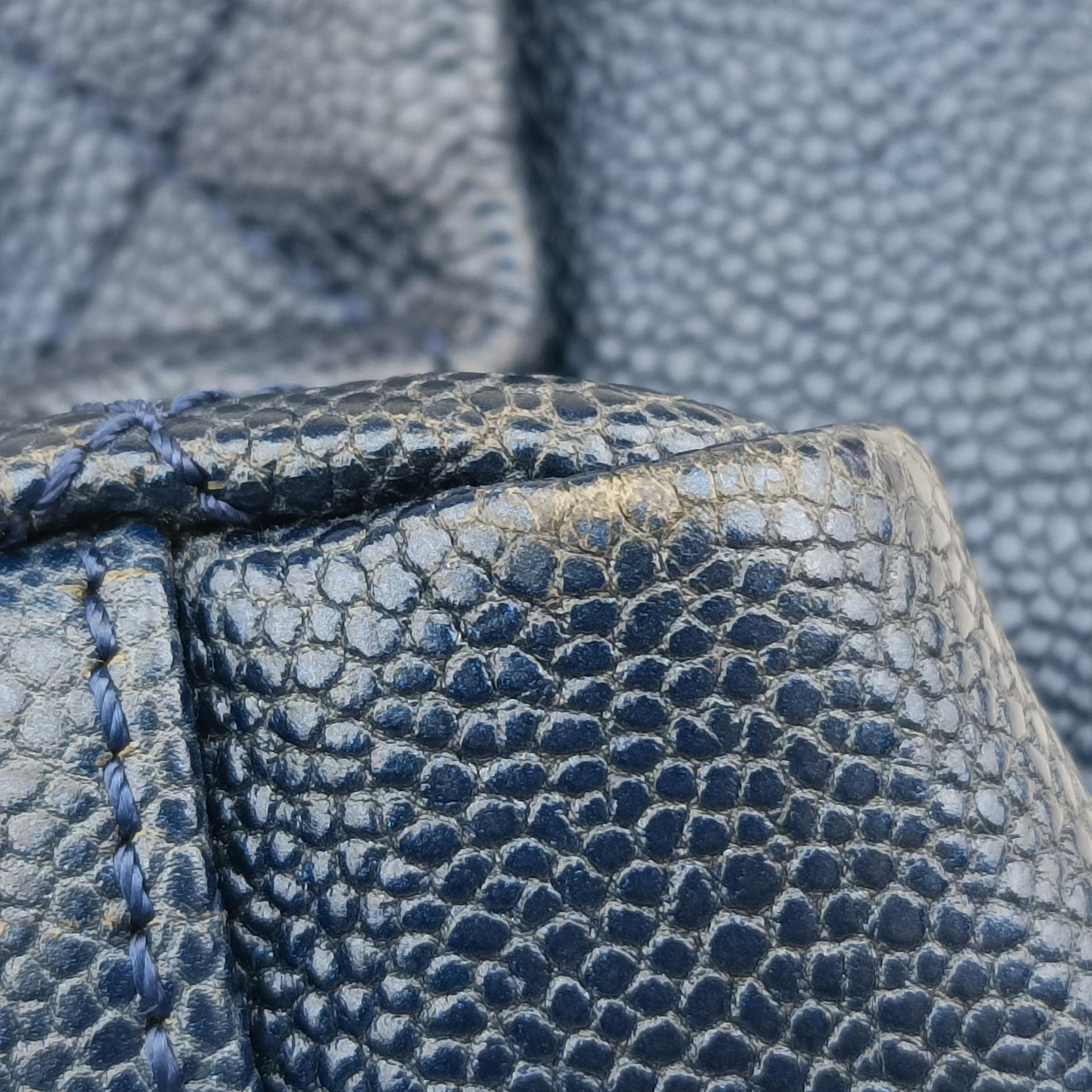 Matelasse Cocomark GST Blue Caviar Leather A67414 17109121マトラッセ ココマークGST ブルー キャビアレザー A67414 17109121