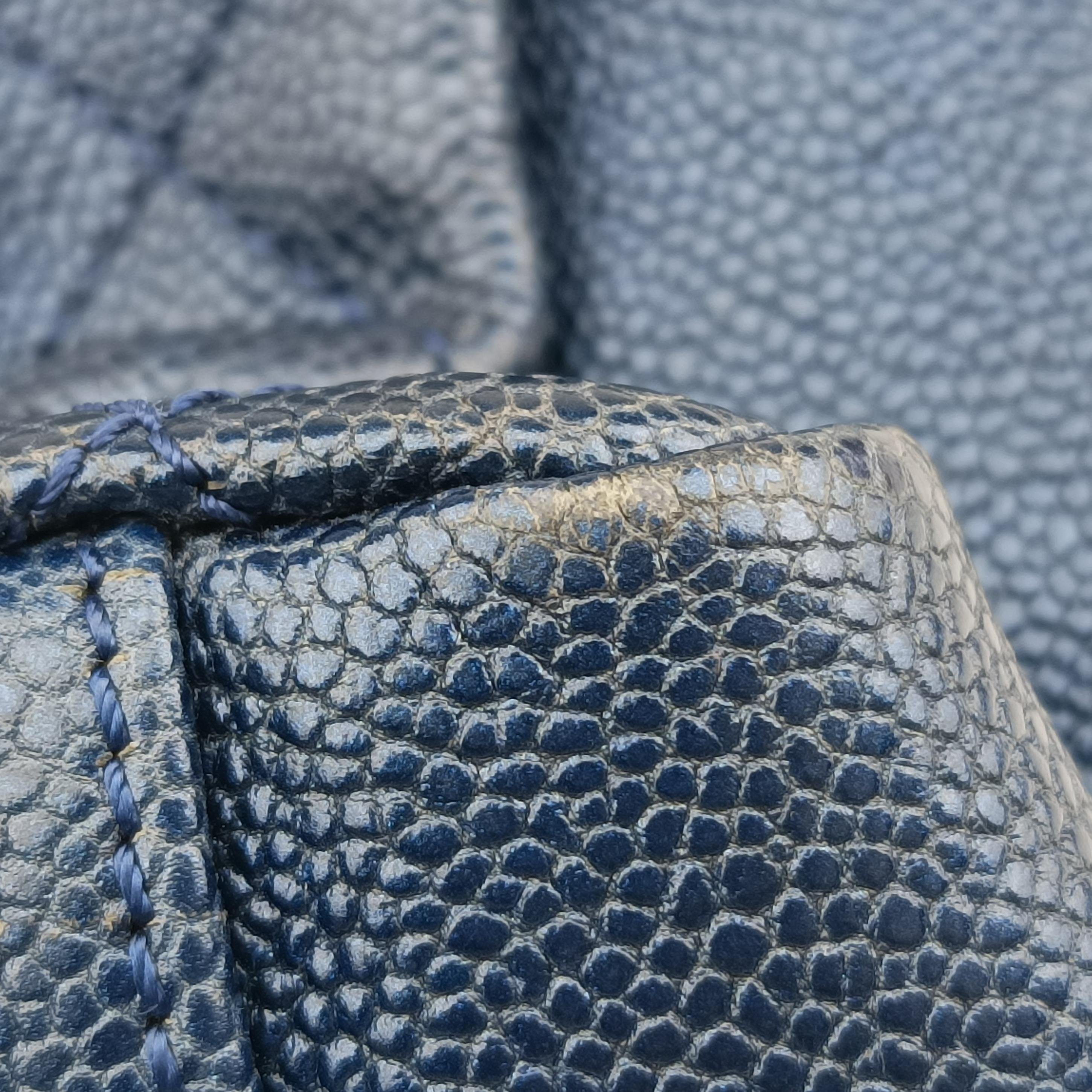 Matelasse Cocomark GST Blue Caviar Leather A67414 17109121マトラッセ ココマークGST ブルー キャビアレザー A67414 17109121