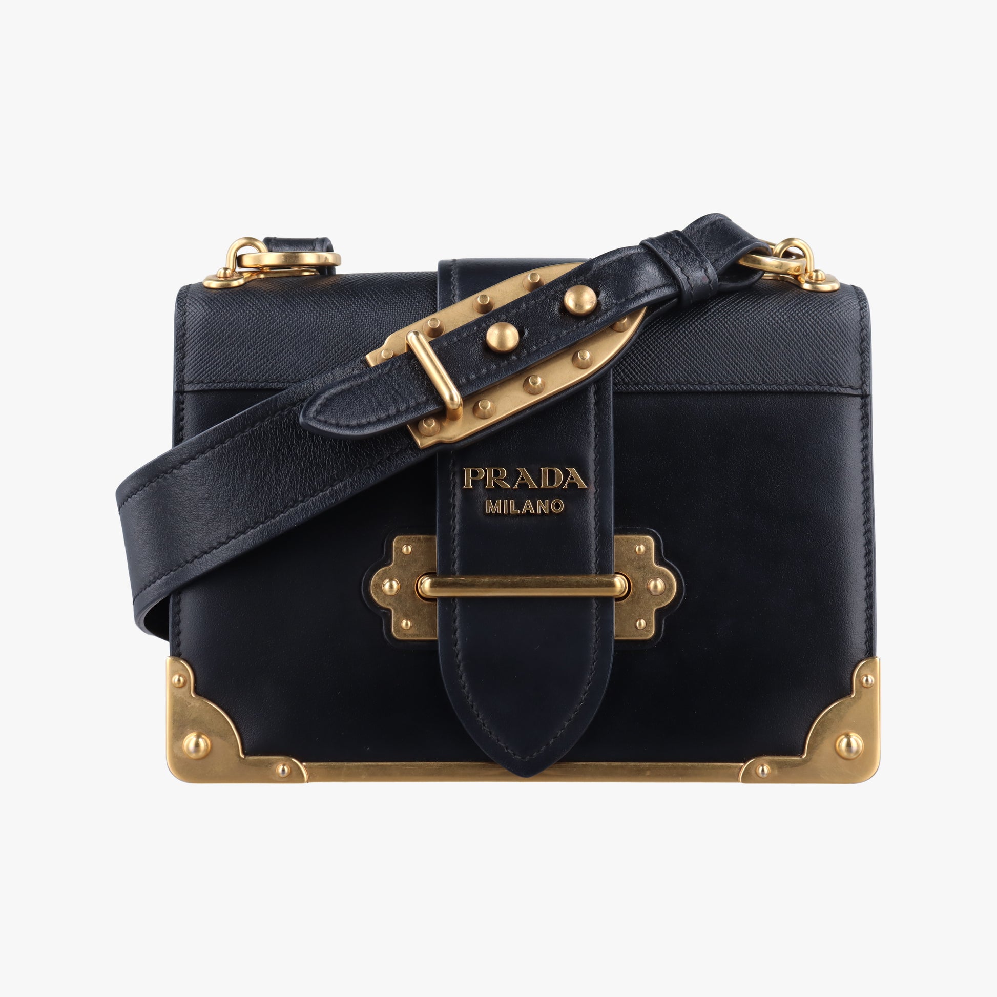 Cahier Black Leather 1BD045 25カイエ ブラック レザー 1BD045 25