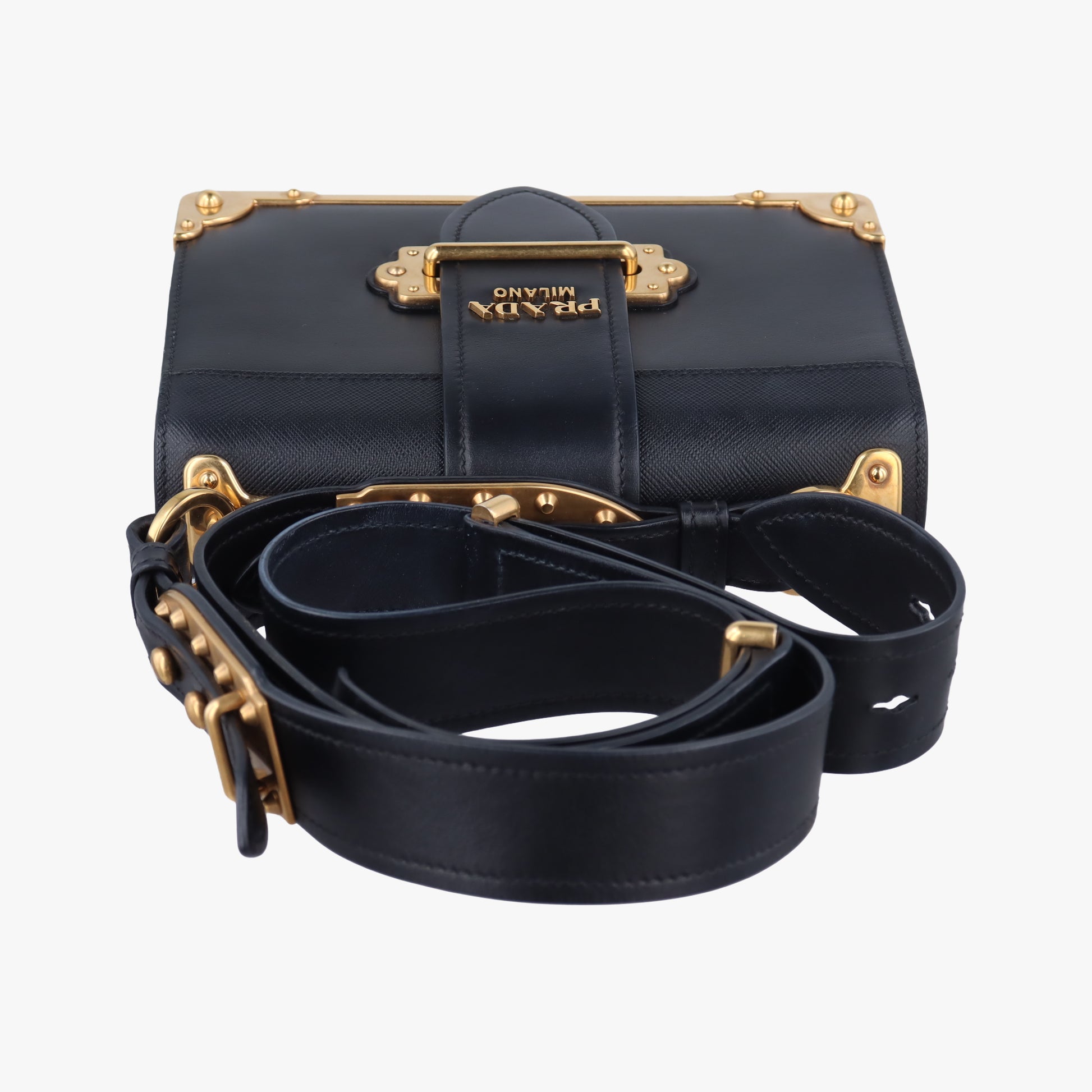 Cahier Black Leather 1BD045 25カイエ ブラック レザー 1BD045 25