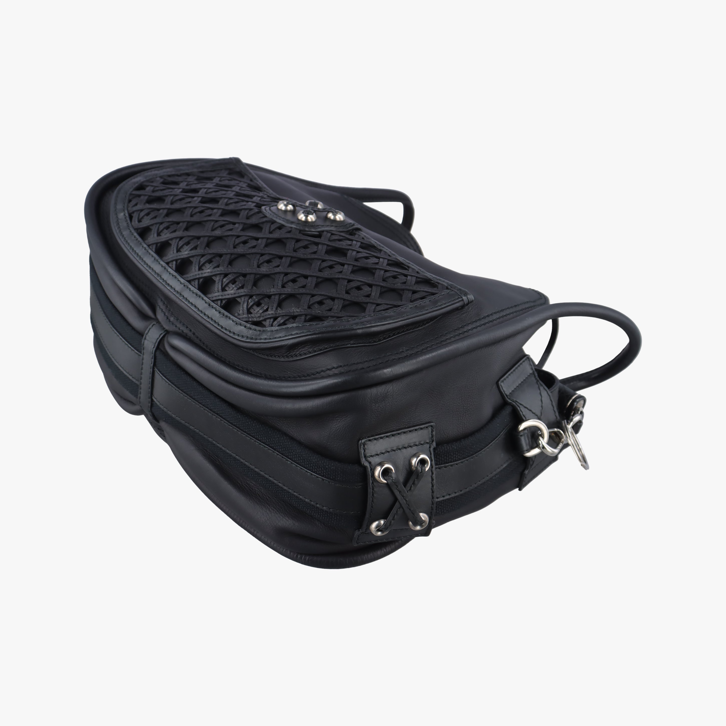 Hobo Black leather 13-MA-0140ホーボー ブラック レザー 13-MA-0140