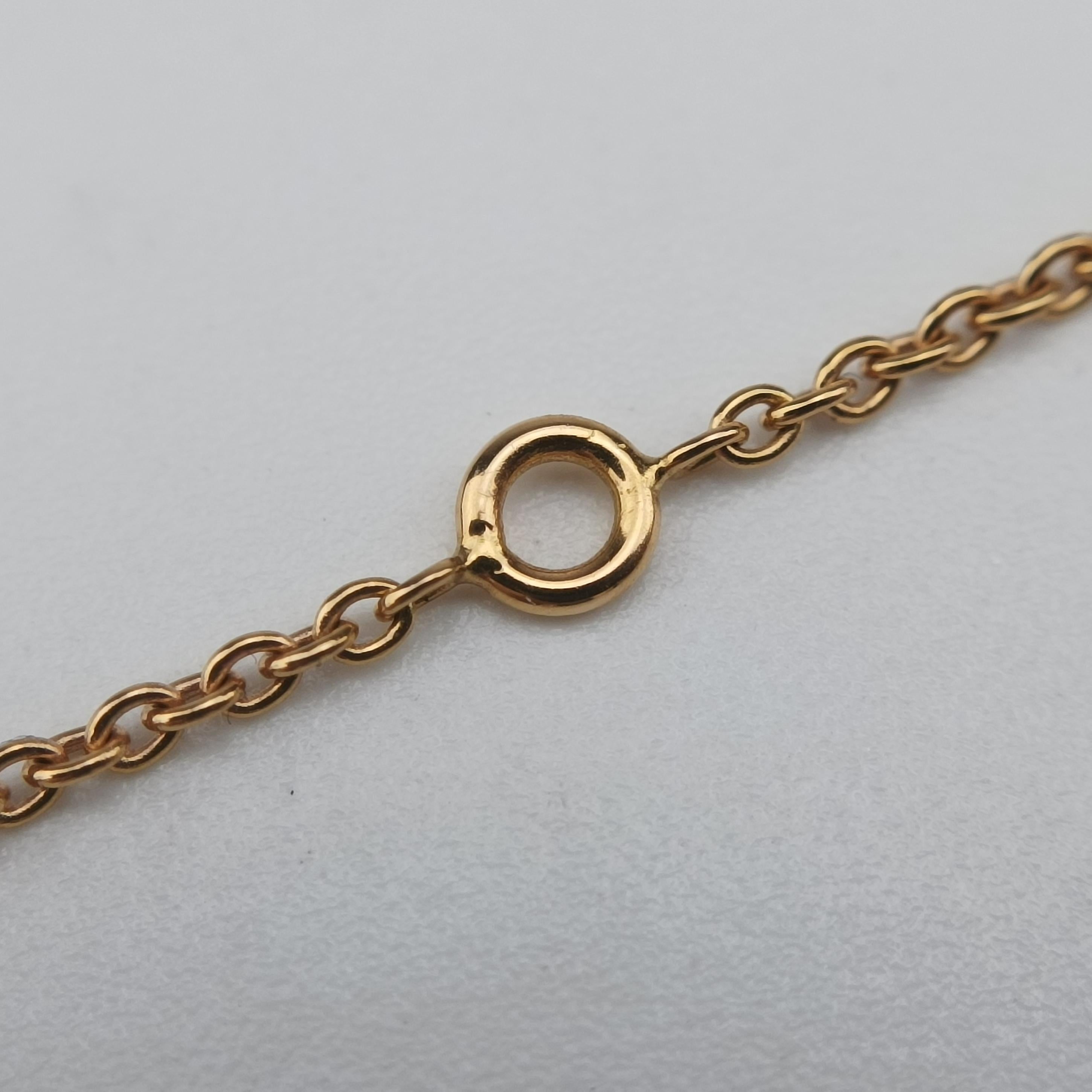 Rose des Vents medallion　 Red×golden AU750 125204ローズデヴァン メダリオン レッド×ゴールド AU750 125204