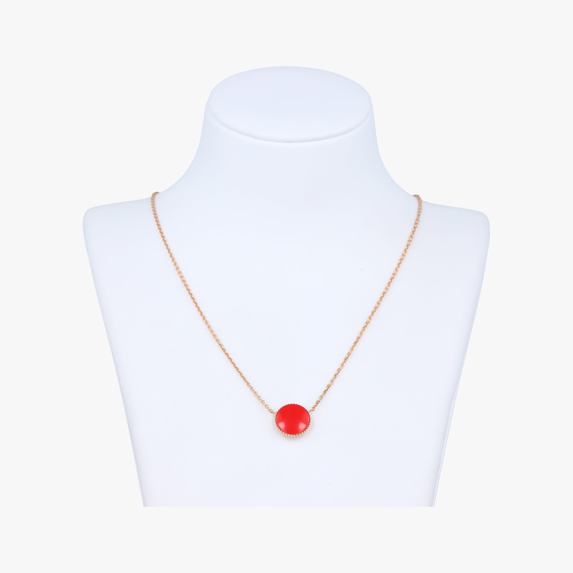 Rose des Vents medallion　 Red×golden AU750 125204ローズデヴァン メダリオン レッド×ゴールド AU750 125204