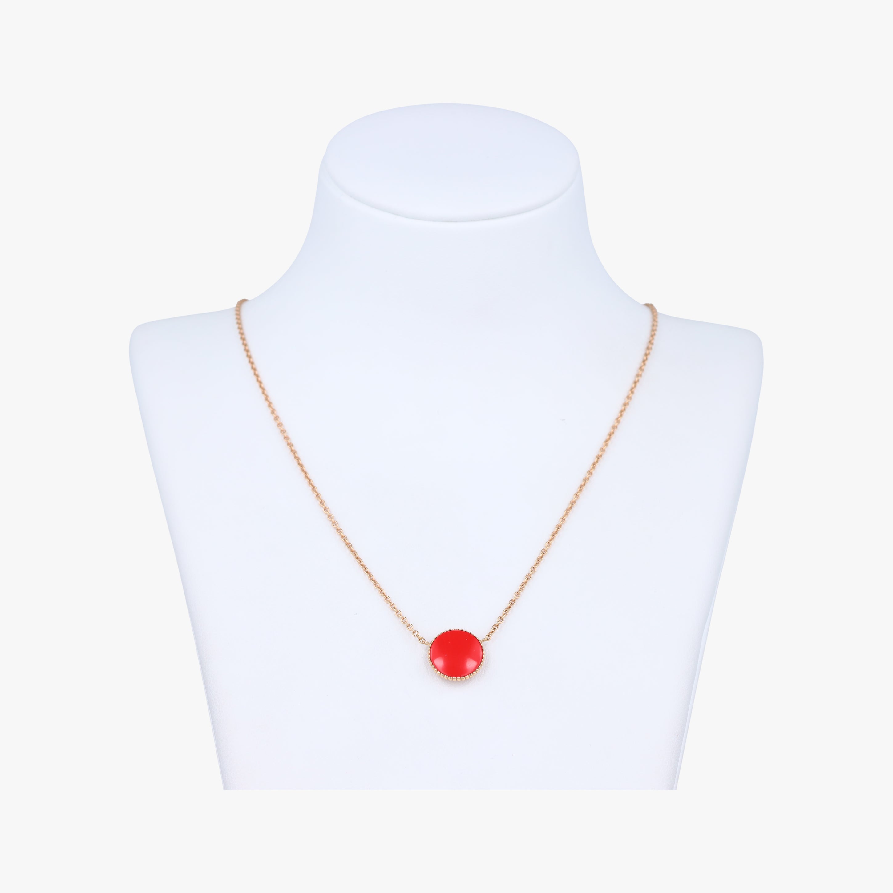 Rose des Vents medallion　 Red×golden AU750 125204ローズデヴァン メダリオン レッド×ゴールド AU750 125204